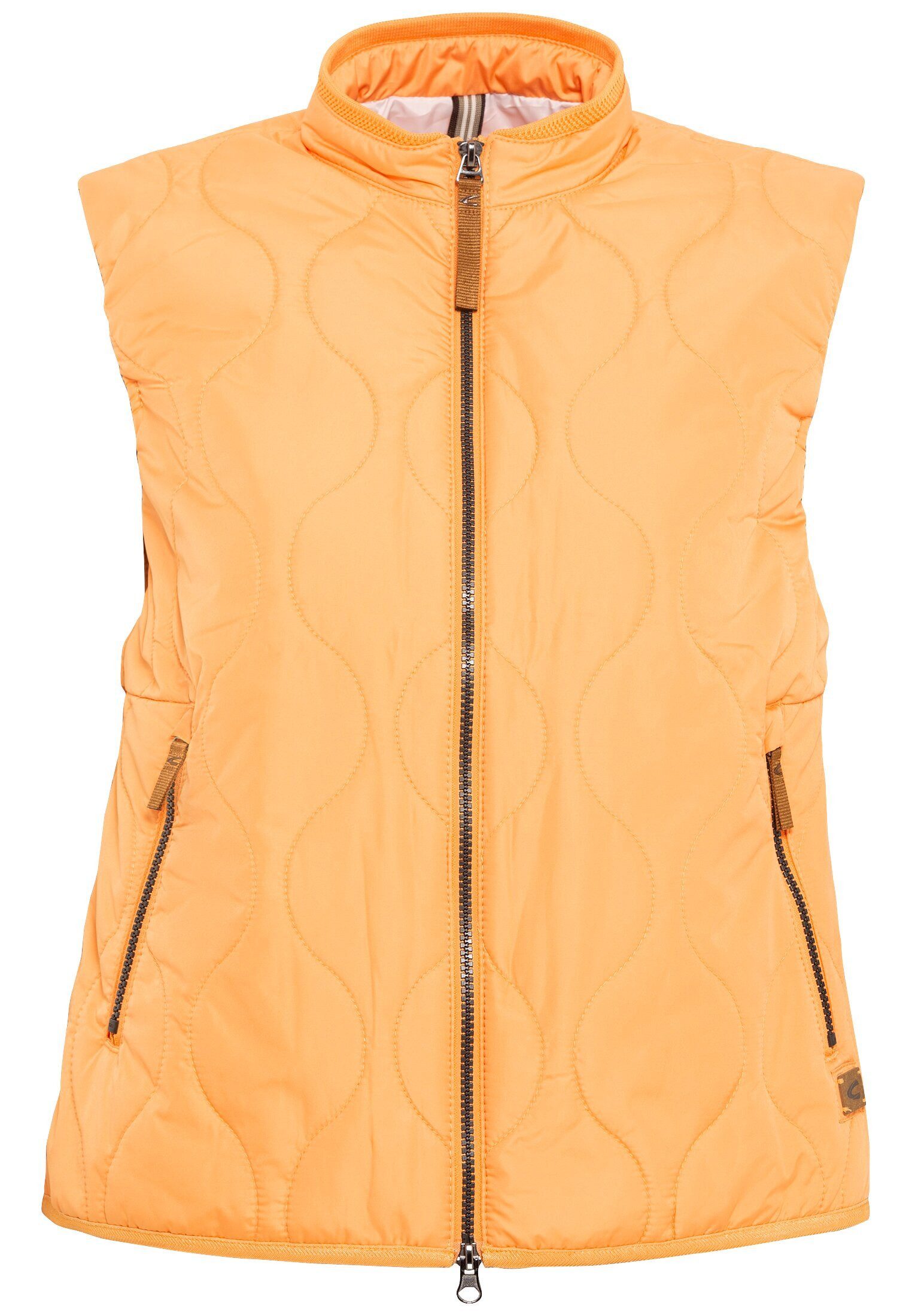 camel active Steppweste Kurze Steppweste aus recyceltem Polyester günstig online kaufen