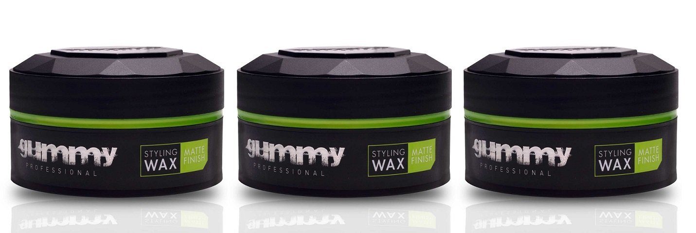 Gummy Professional Haarwachs Fonex Gummy Styling Wax Matte Finish 150ml 3 Stk.