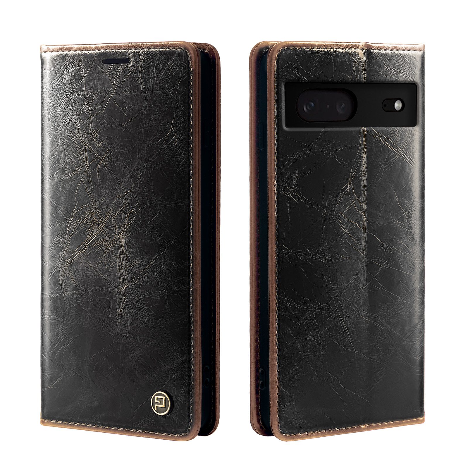 Tec-Expert Handyhülle Tasche Hülle für Google Pixel 7 6.7 Zoll, 6.7, Cover Klapphülle Case mit Kartenfach RFID Schutz aufstellbar