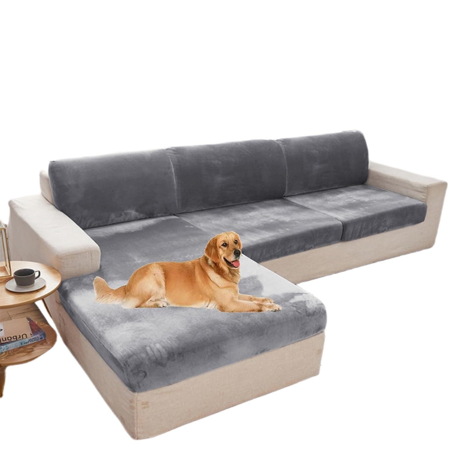 Kaket Sofahusse Sofabezug L Form,Weihnachten Stretch Sitzkissenbezug, für L günstig online kaufen