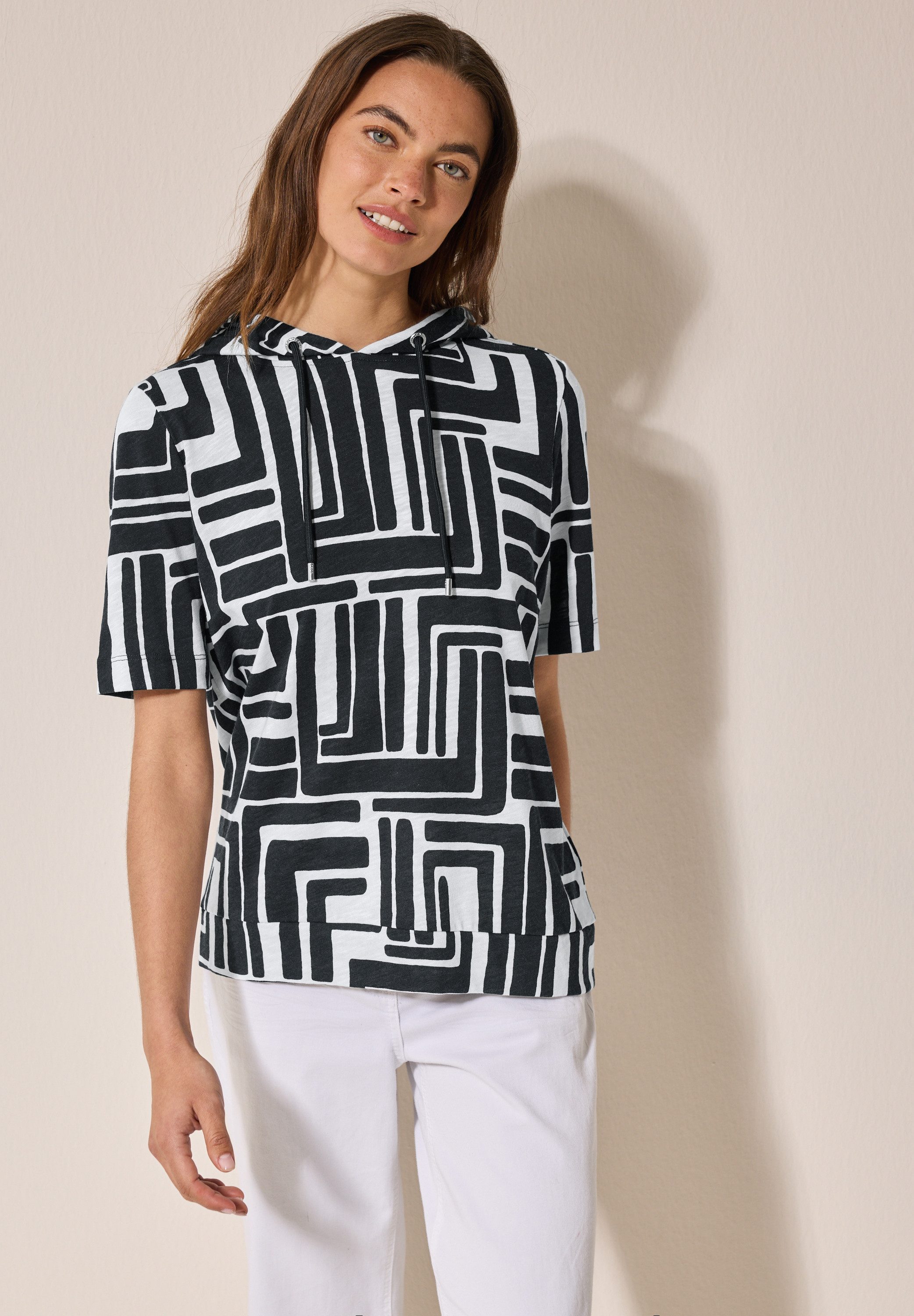 Cecil Kapuzenshirt, im soften Baumwoll-Mix günstig online kaufen