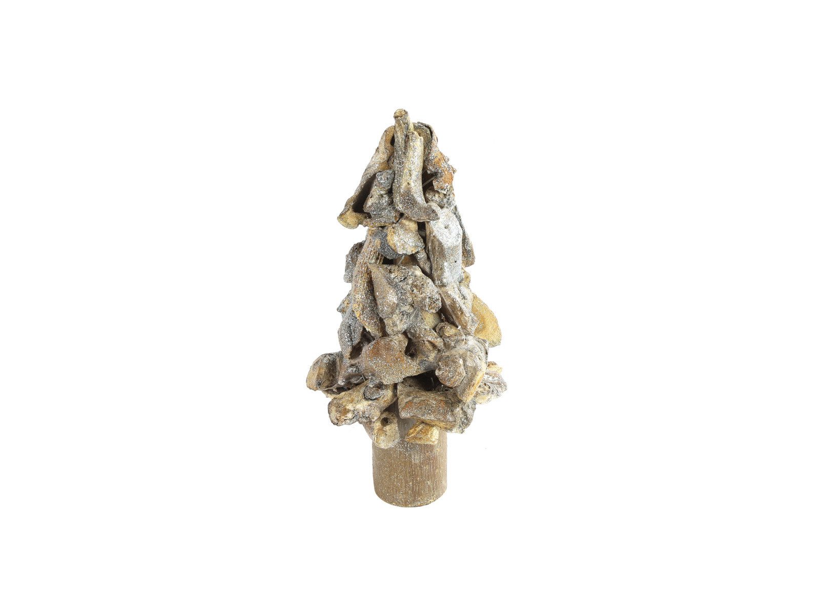 Dekofigur Tholf Weihnachtsbaum silber S