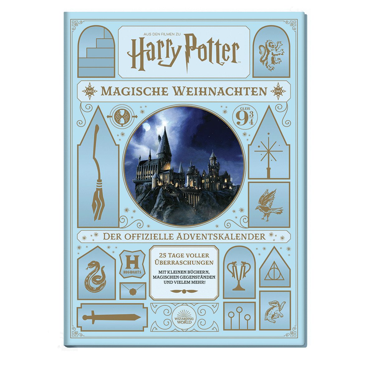 Wandkalender Aus den Filmen zu Harry Potter: Magische Weihnachten - Der offiziel