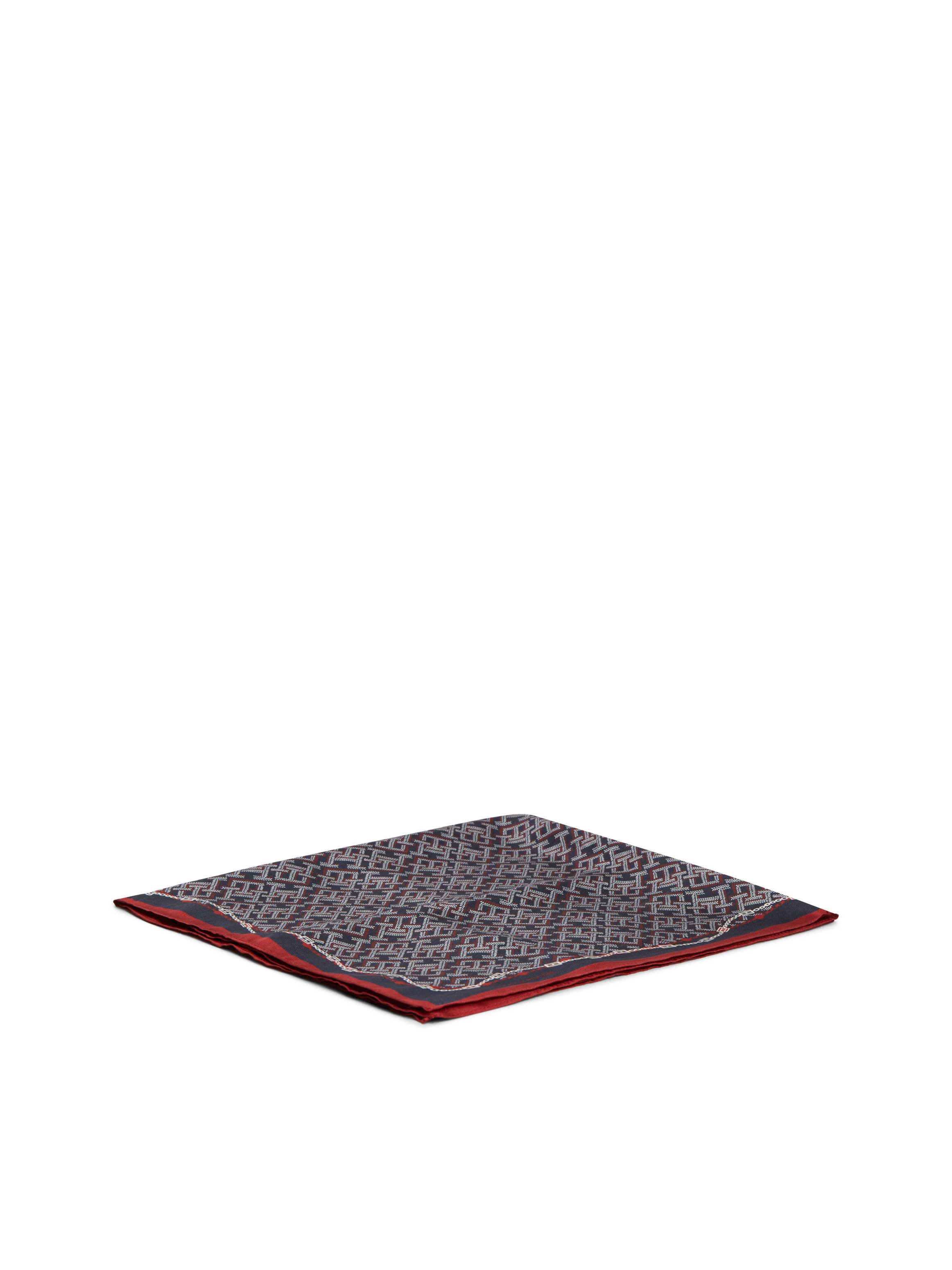 Tommy Hilfiger Seidenschal TMONOGRAM SILK SQUARE, Regular fit mit Monogramprint