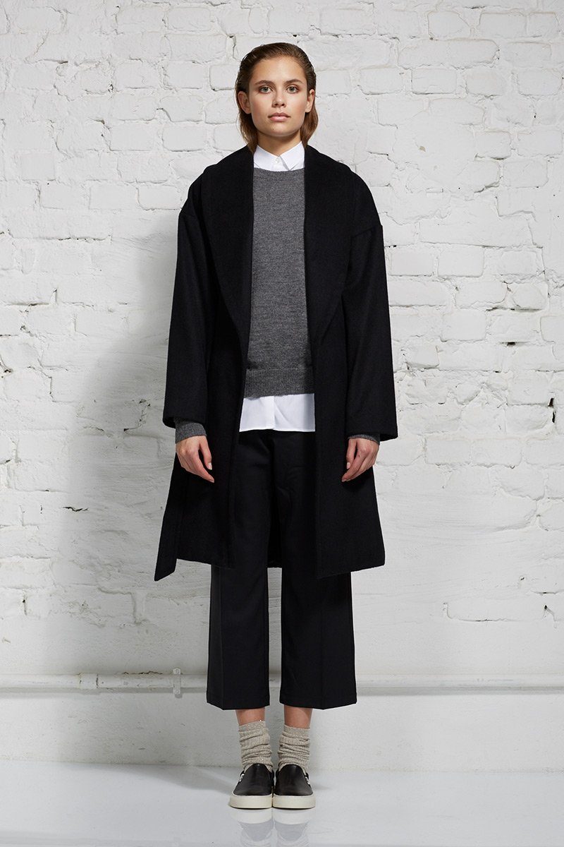 wunderwerk Winterjacke Kimono coat merino