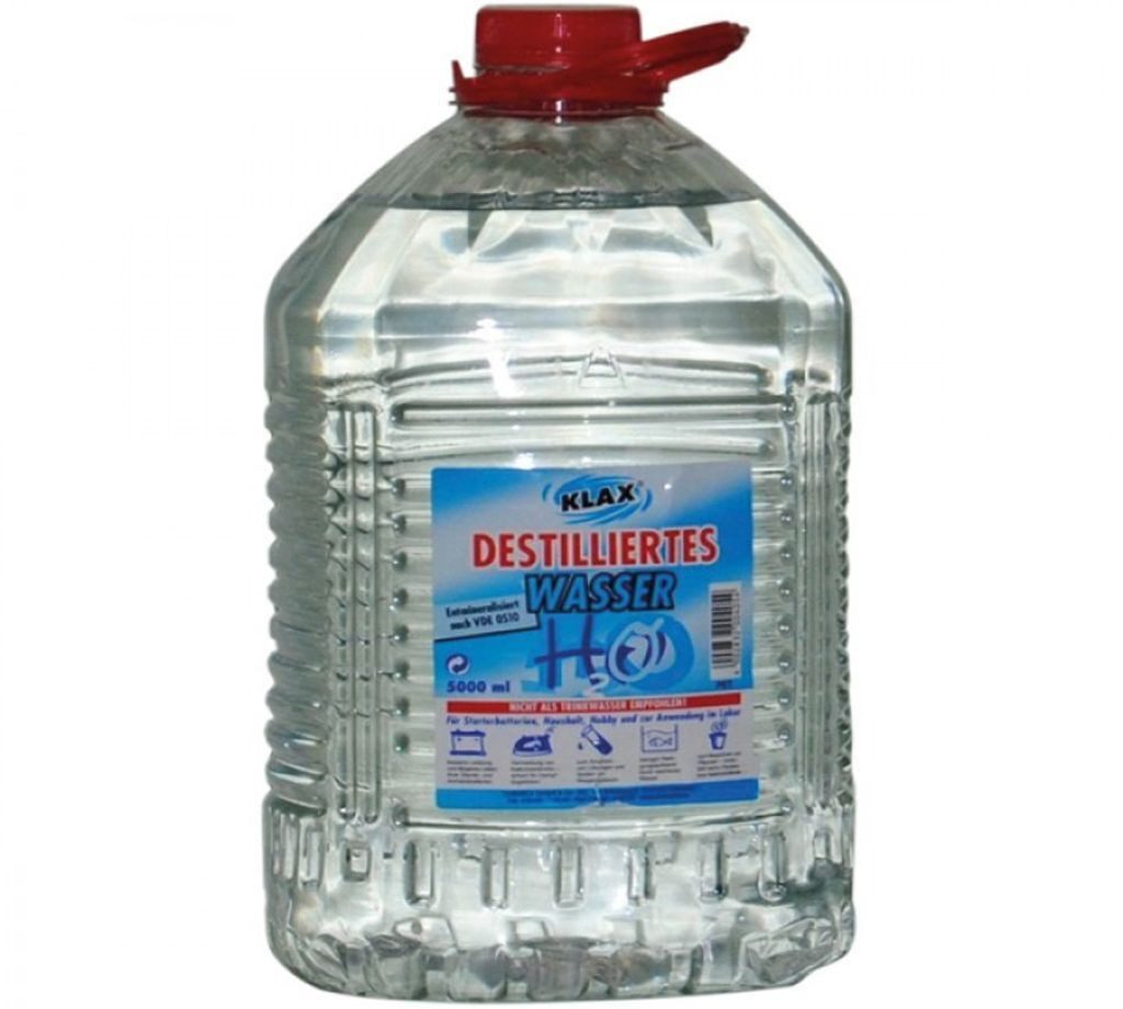 emeco Destilliertes Wasser 5L Kanister Destilliertes demineralisiertes entionisiertes Wasser