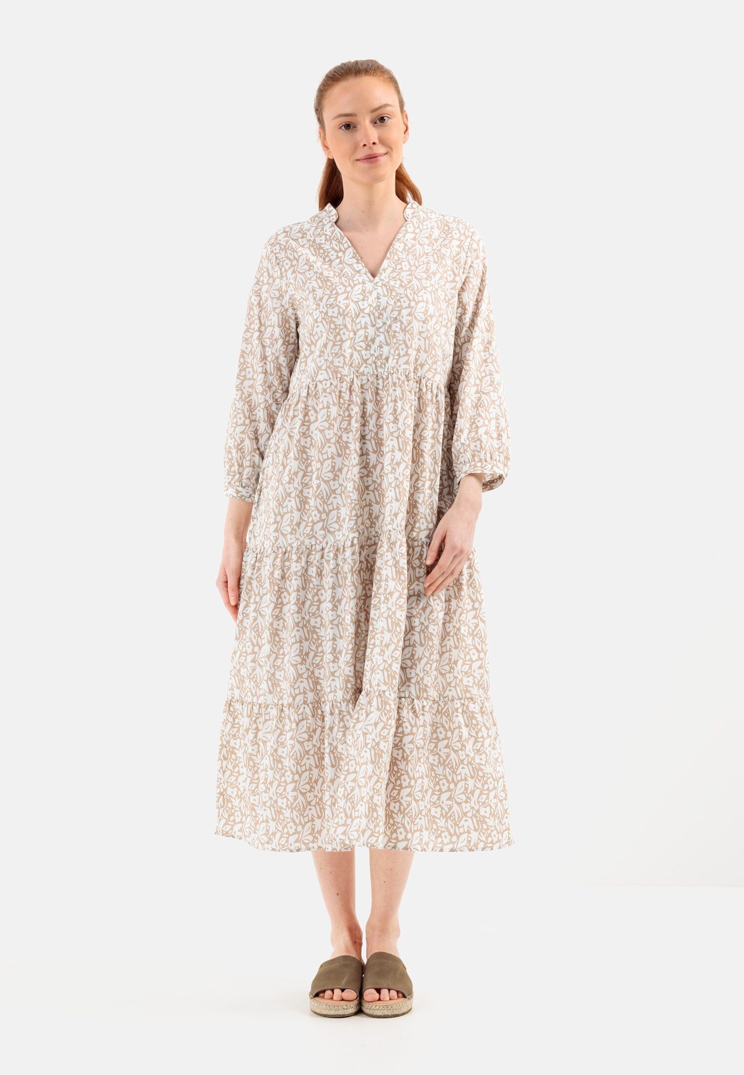 Sommerkleid mit Allover-Blumenprint