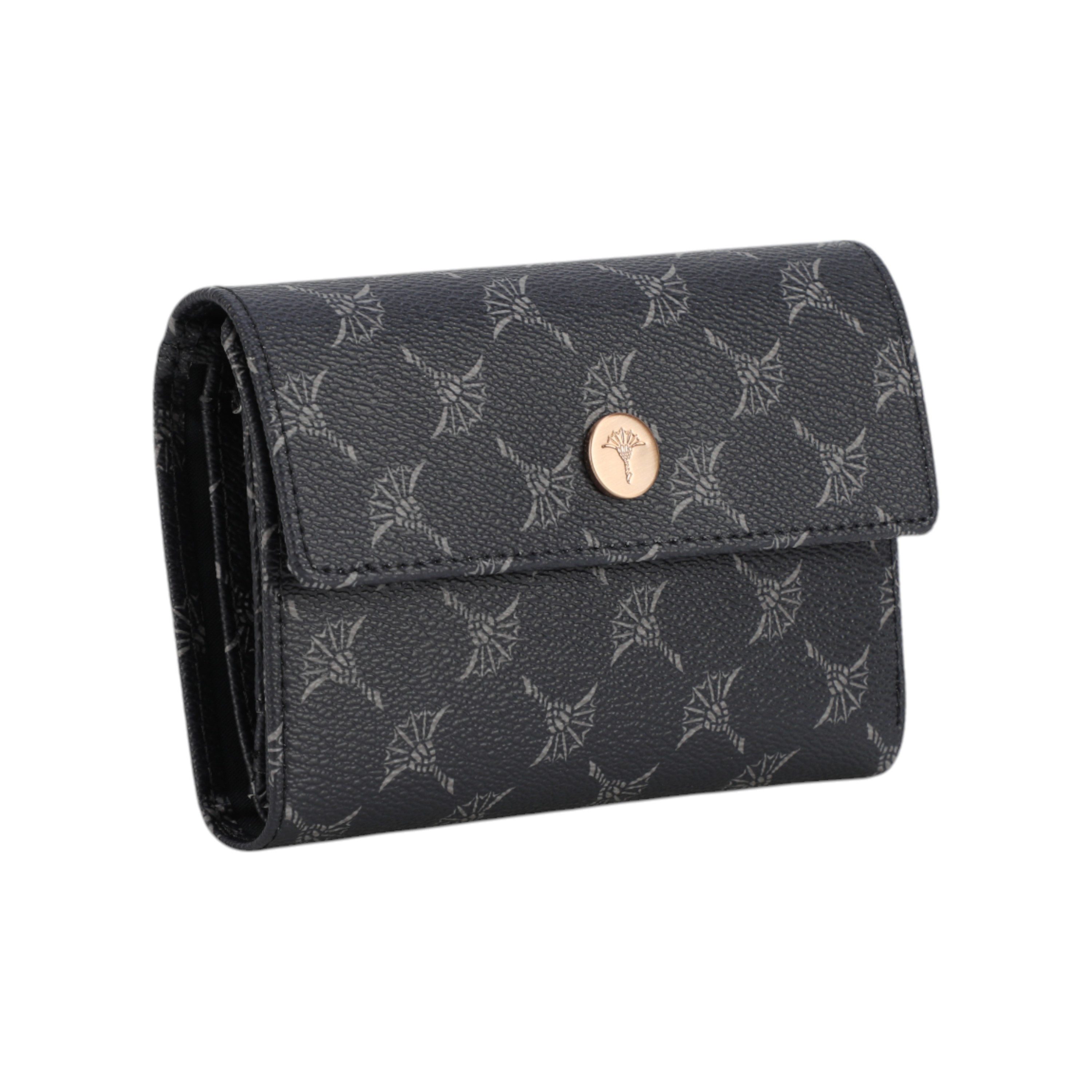JOOP! Geldbörse cortina 1.0 cosma purse mh10f, Querformat, mit Druckknopfverschluss, aus Lederimitat