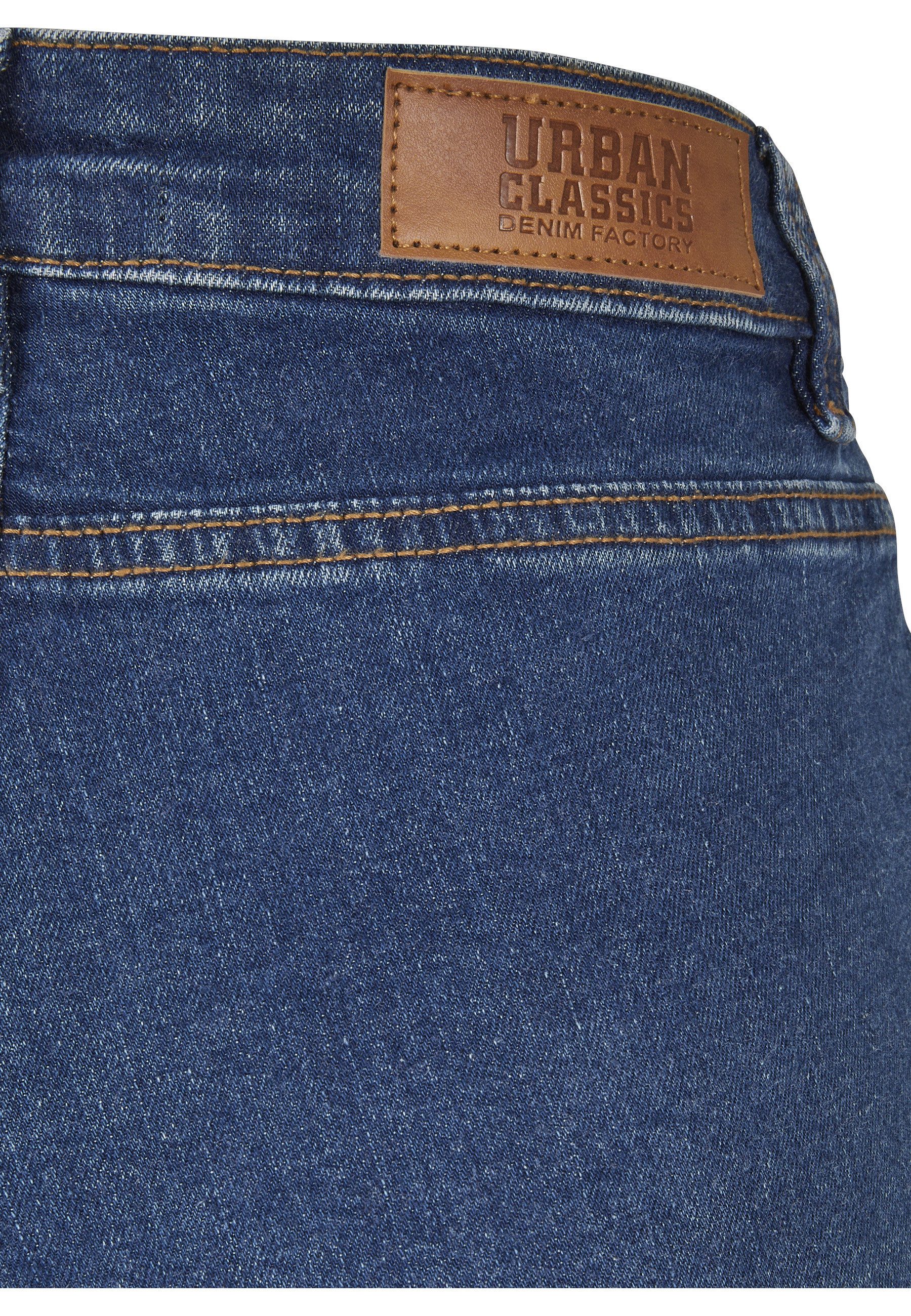 URBAN CLASSICS Stoffhose Urban Classics Damen Ladies Vintage Flared Denim Pants (1-tlg)