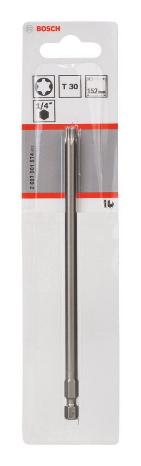 Thumbnail - BOSCH Torx-Bit, Schrauberbit Extra-Hart - T30 x 152 mm