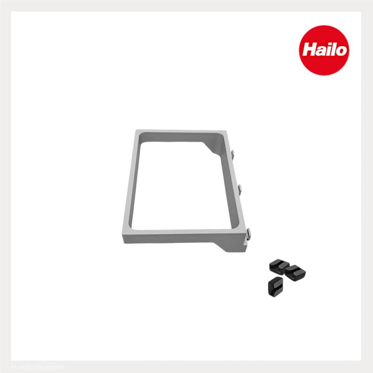 Hailo Einbaumülleimer Hailo Halter 3603981 für Inneneimer 1102429 2,5 Liter hellgrau – Bild 4 von 5
