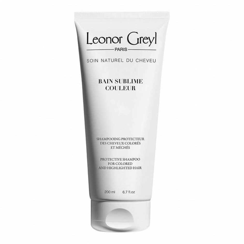 Leonor Greyl Haarpflege-Set, Bain Sublime Couleur, Haarshampoo, farbschützend, 200 ml