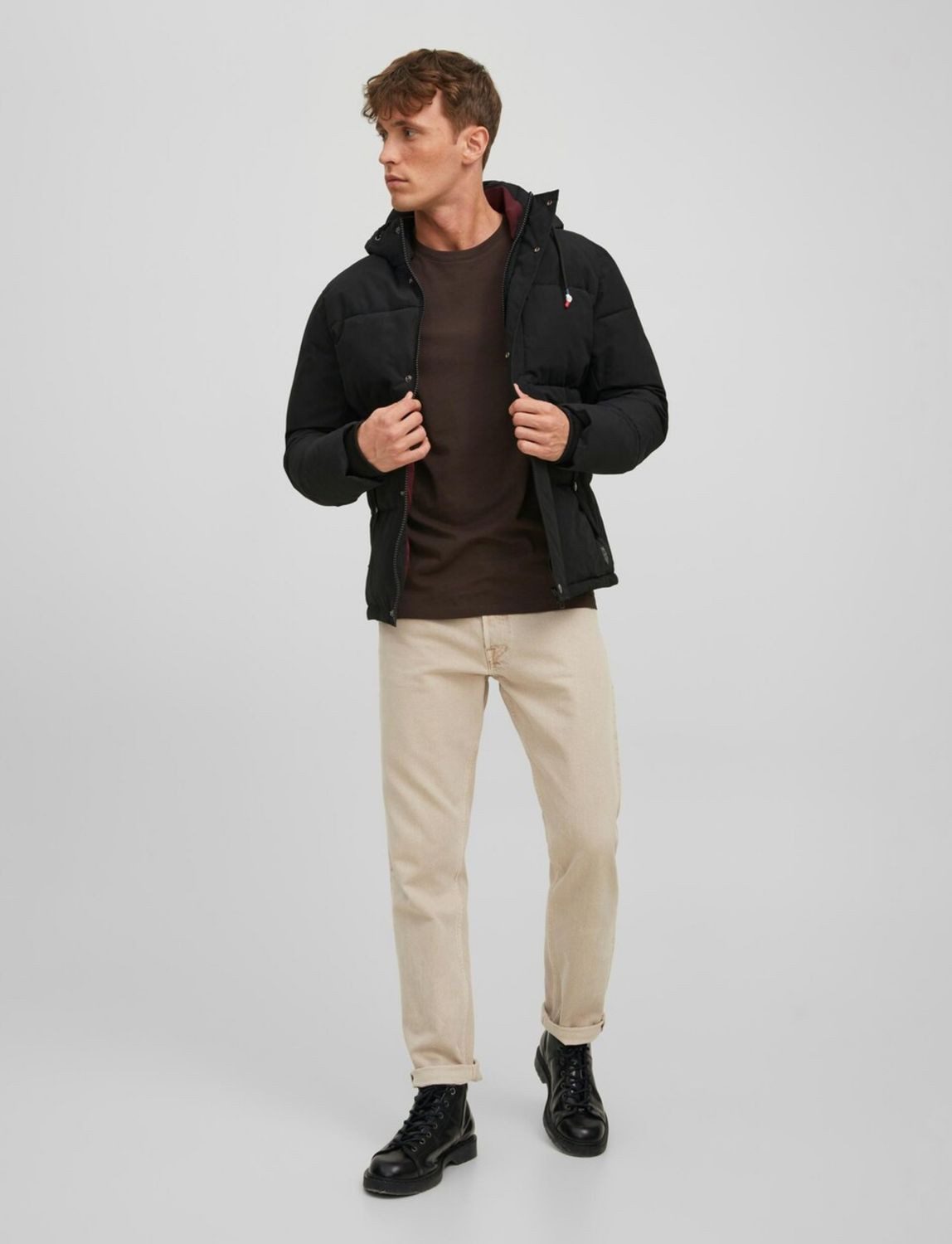 Jack & Jones Parka Jack & Jones Timo Puffer Jacket Herren Jacke Winterjacke