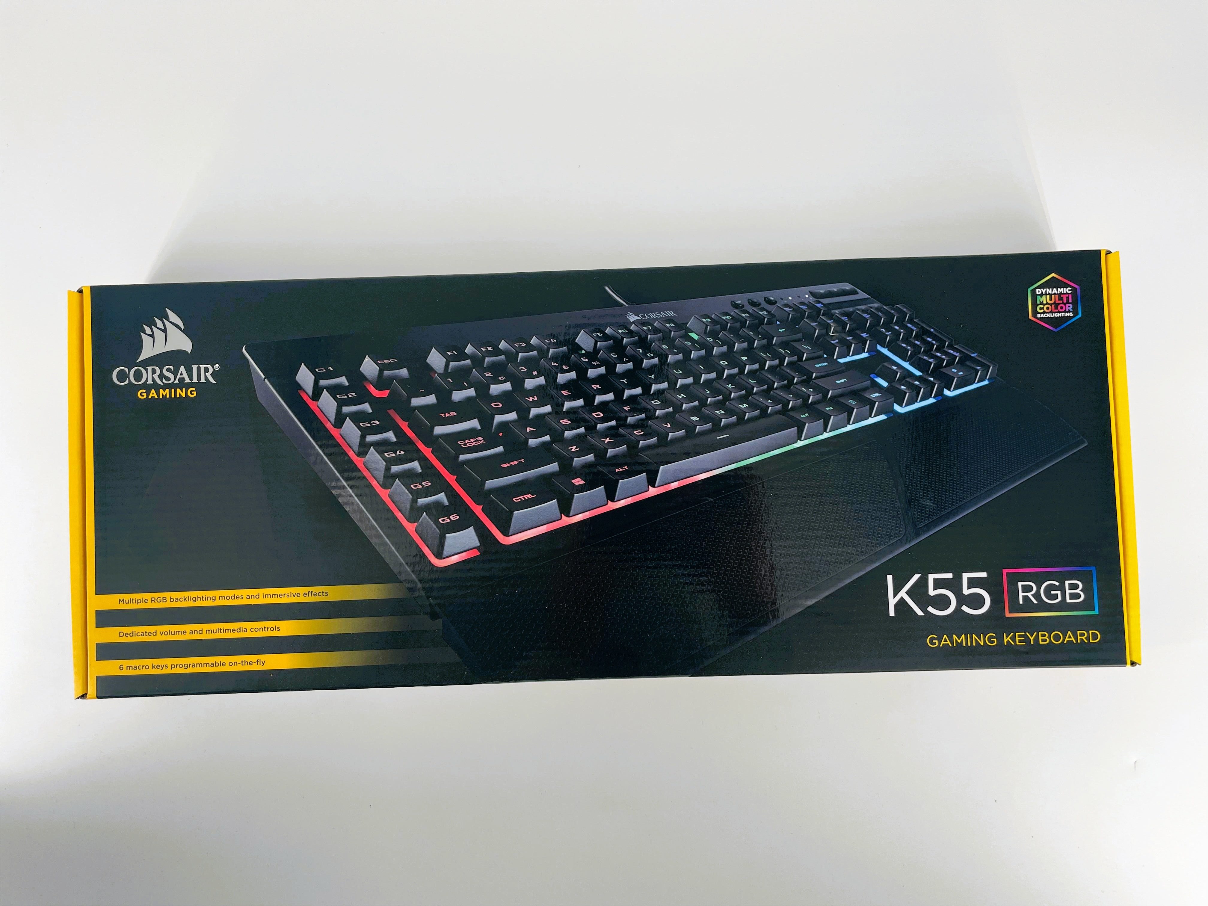 Corsair Corsair Gaming K55 RGB Tastatur Gaming-Tastatur