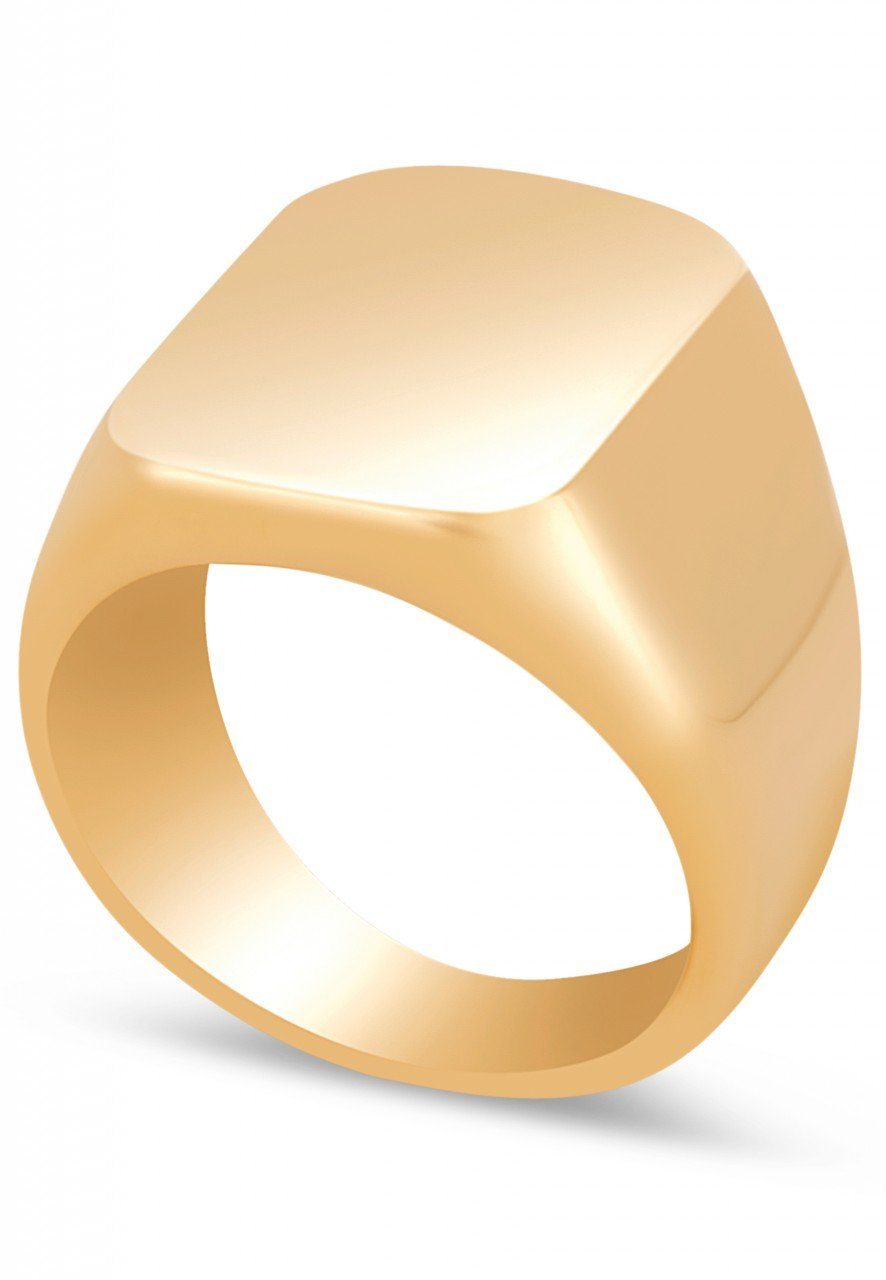 Akitsune Siegelring Iustitia Ring Gold EU 52 - UK L - US 6