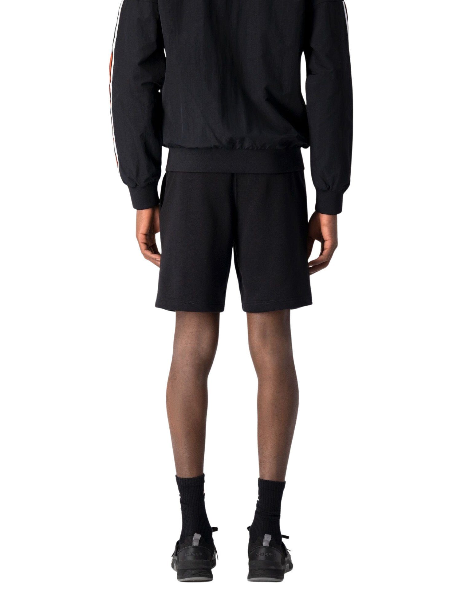 Champion Sweatshorts Shorts Bermuda-Fleece-Shorts mit schwarz