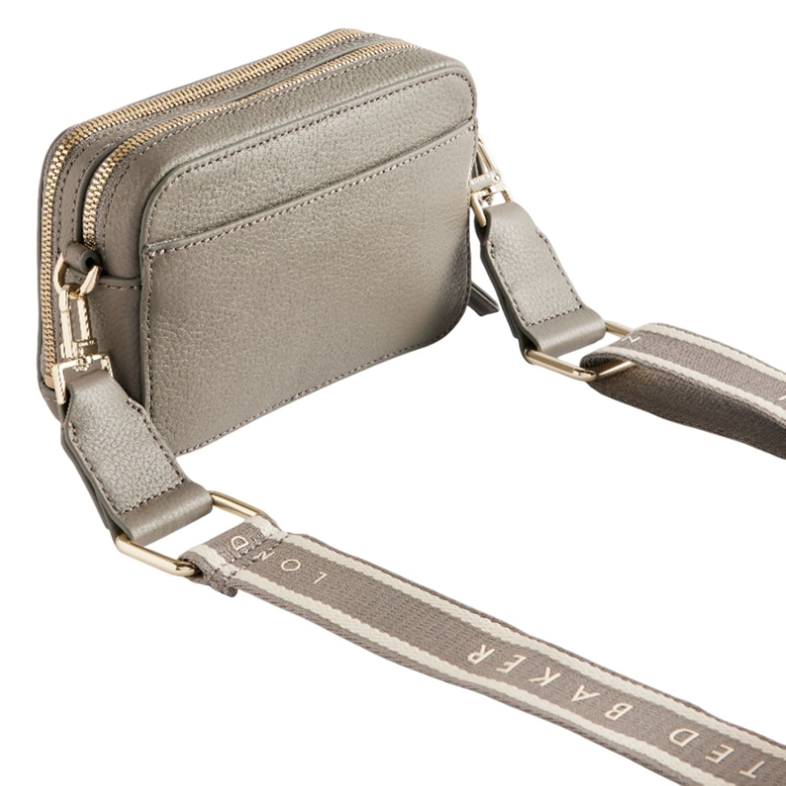 Ted Baker Umhängetasche Stunna Mini Webbing Crossbody Bag, aus echtem Rindsleder