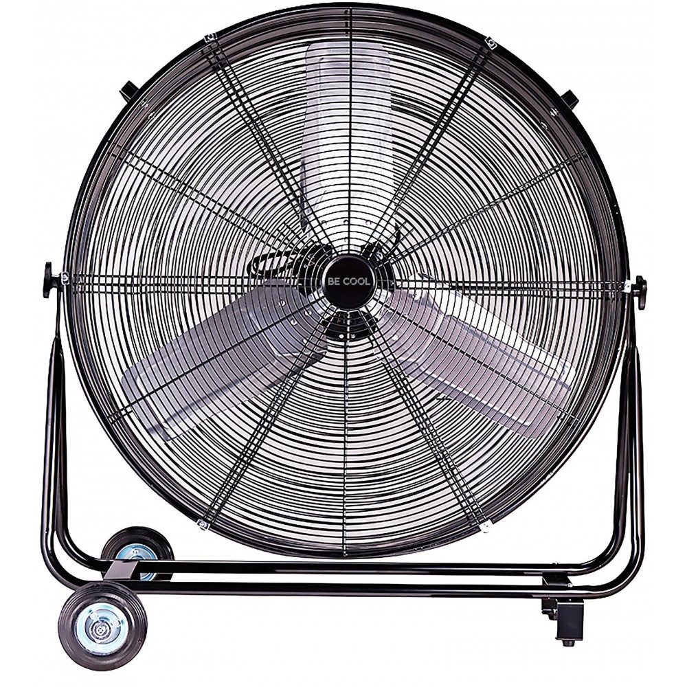 be cool Windmaschine BCIWM90CM Industrie-Windmaschine - Bodenventilator - schwarz