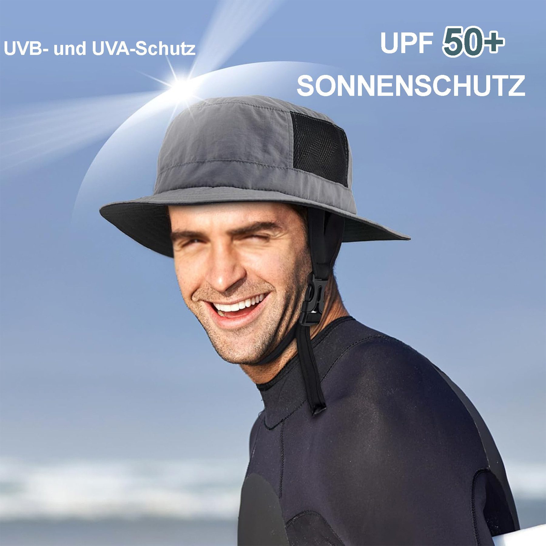 Mutig Sonnenhut sonnenhut herren, Fischerhut mit günstig online kaufen