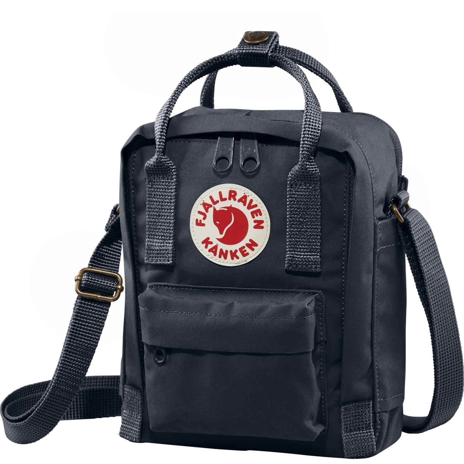 Fjällräven Umhängetasche Fjällräven Umhängetasche Mini Kanken Sling navy (Stück, 1-tlg., Stück), Reißverschluss