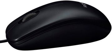Logitech Optical Mouse M90 Black Maus