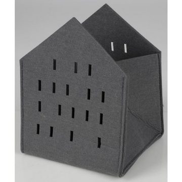 BURI Aufbewahrungsbox 12x Filzkörbe Haus Aufbewahrung Kisten Boxen Korb Taschen Regal Ordnun