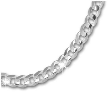 SilberDream Silberkette SilberDream Halskette silber Schmuck, Halsketten ca. 45cm, 925 Sterling Silber, Farbe: silber, Made-In Germa