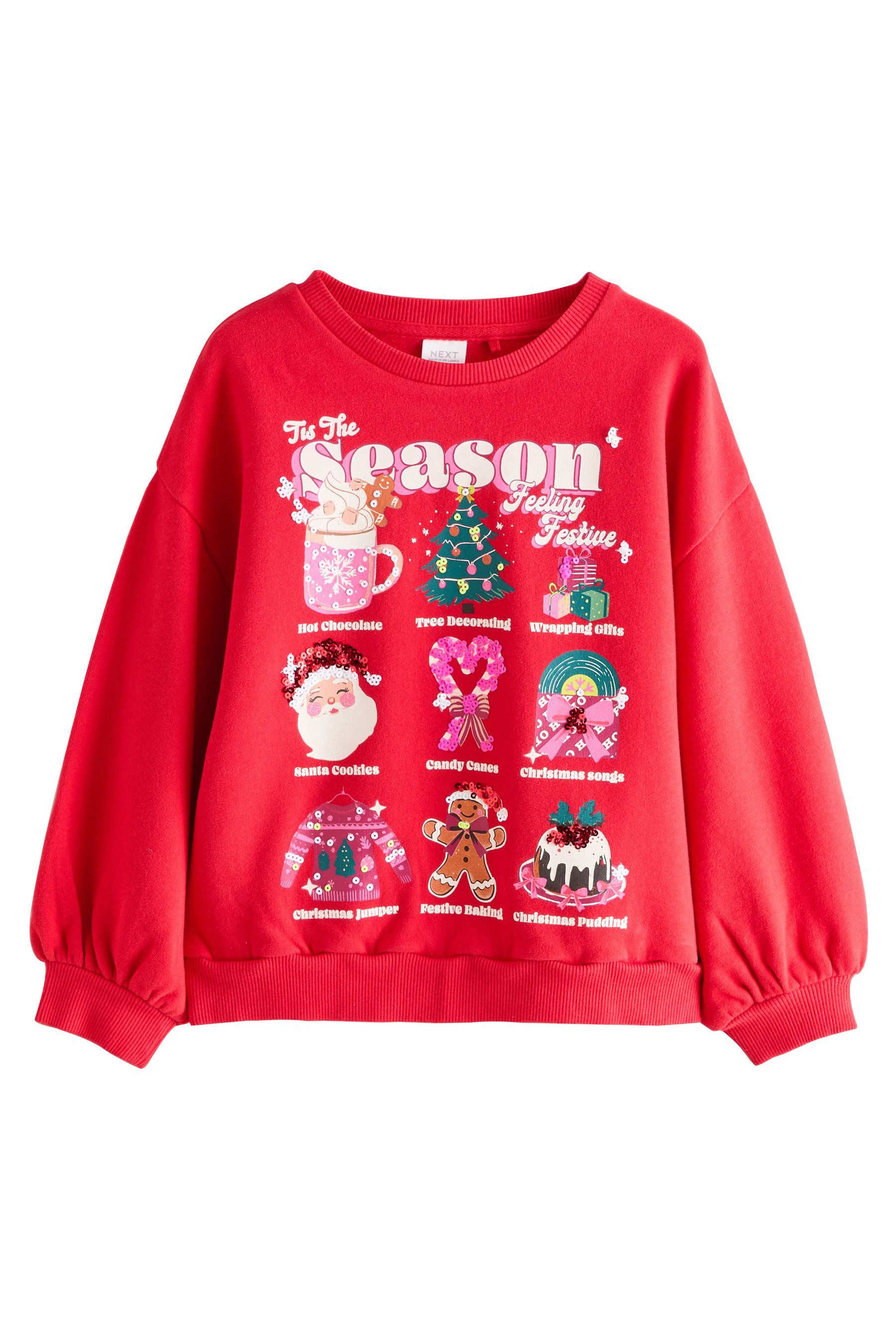 Next Sweater Weihnachtspullover und Sweatshirt im Set (1-tlg)