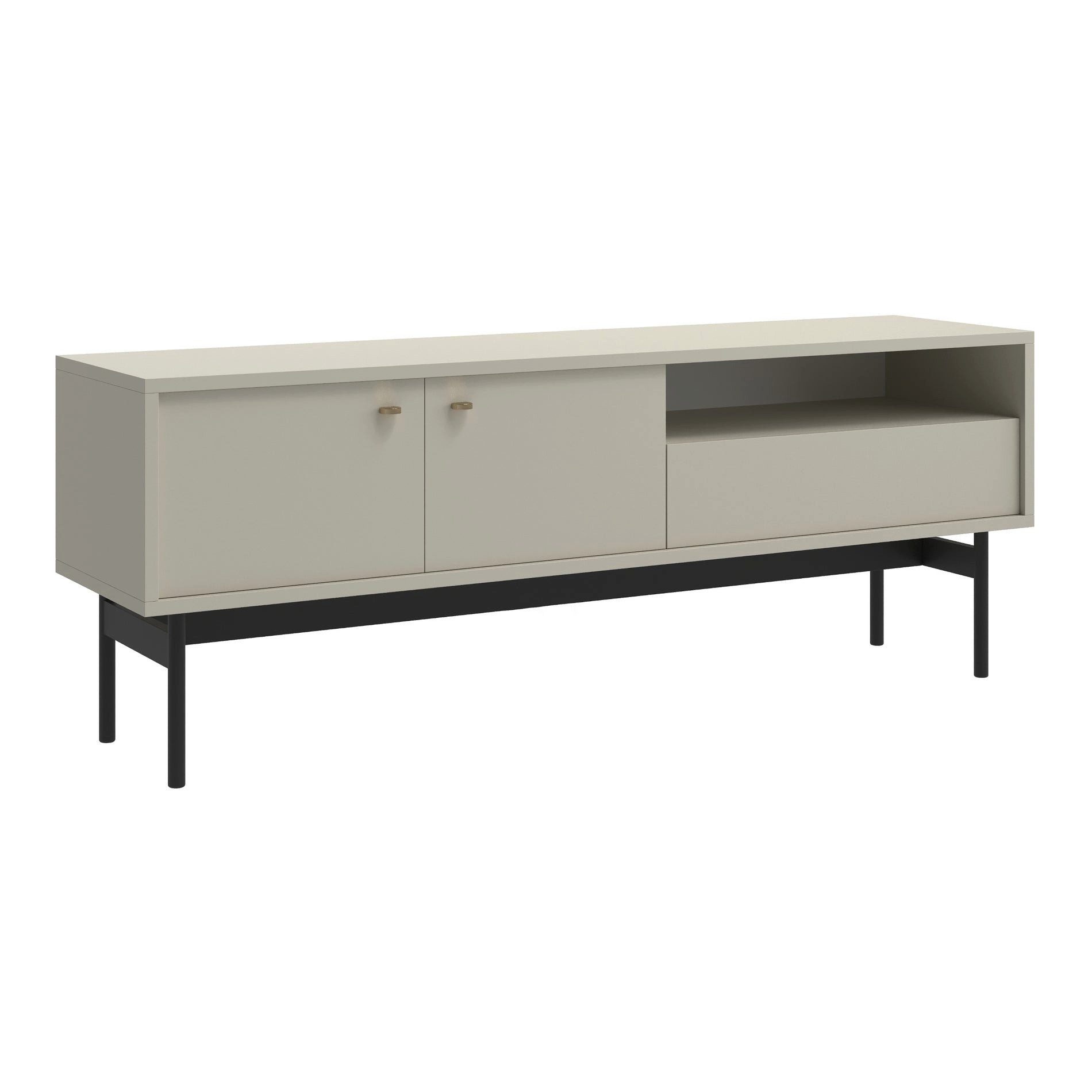 Selsey TV-Schrank Olar II TV-Lowboard Olar II 2-türig 154 cm Kaschmir