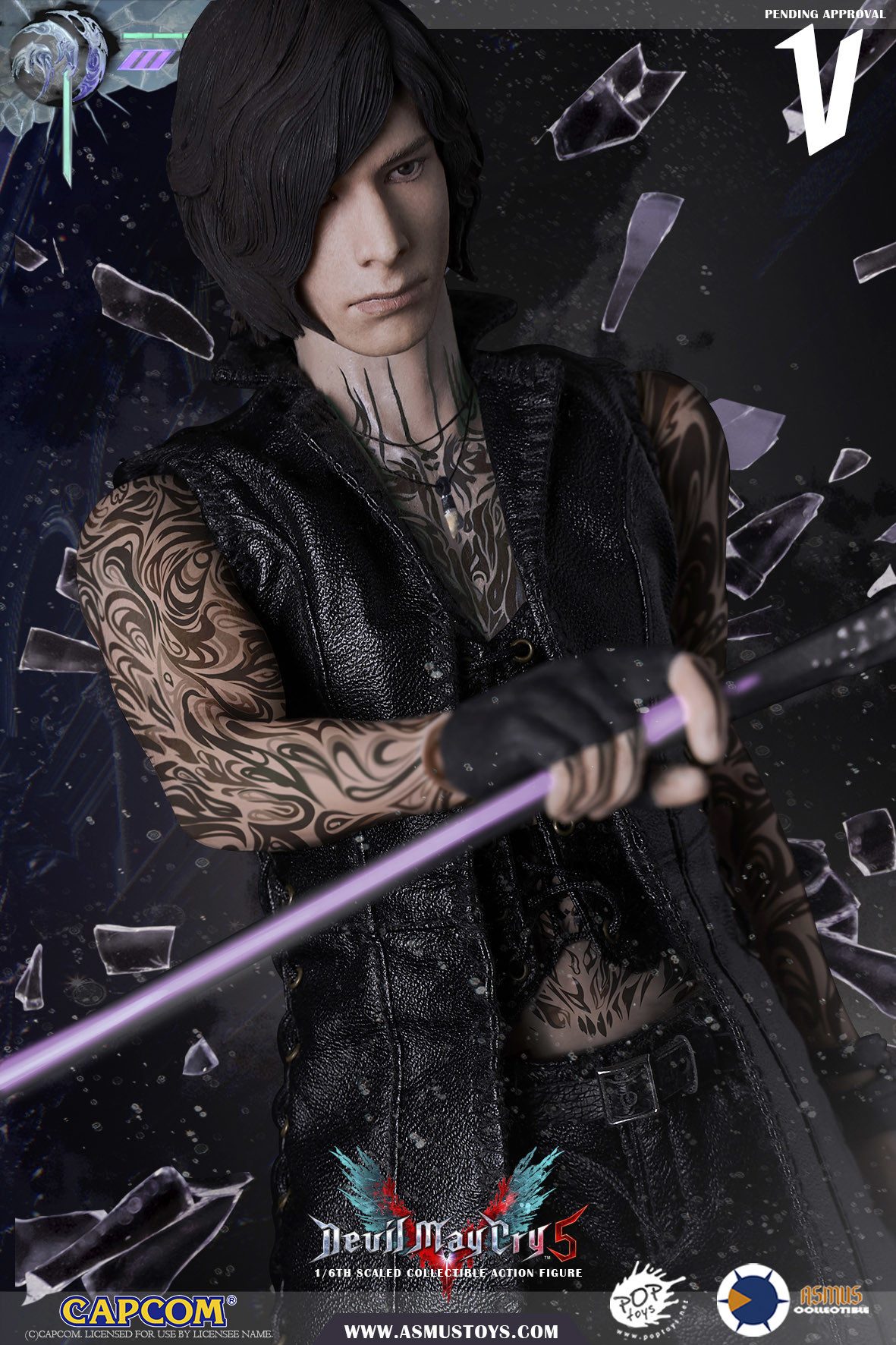 Asmus Collectible Toys Actionfigur DEVIL MAY CRY V V 1/6 ACTIONFIGUR