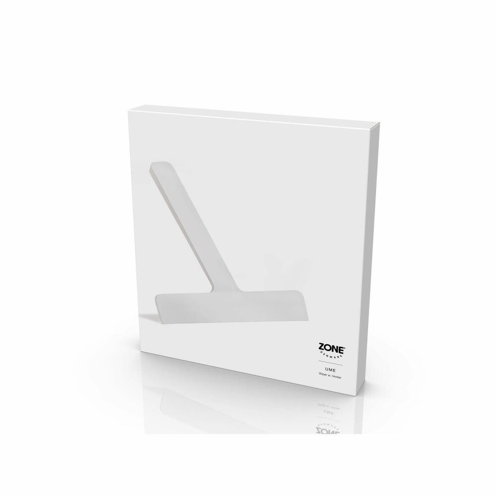 Zone Denmark Duschabzieher Ume White, mit Wandhalter