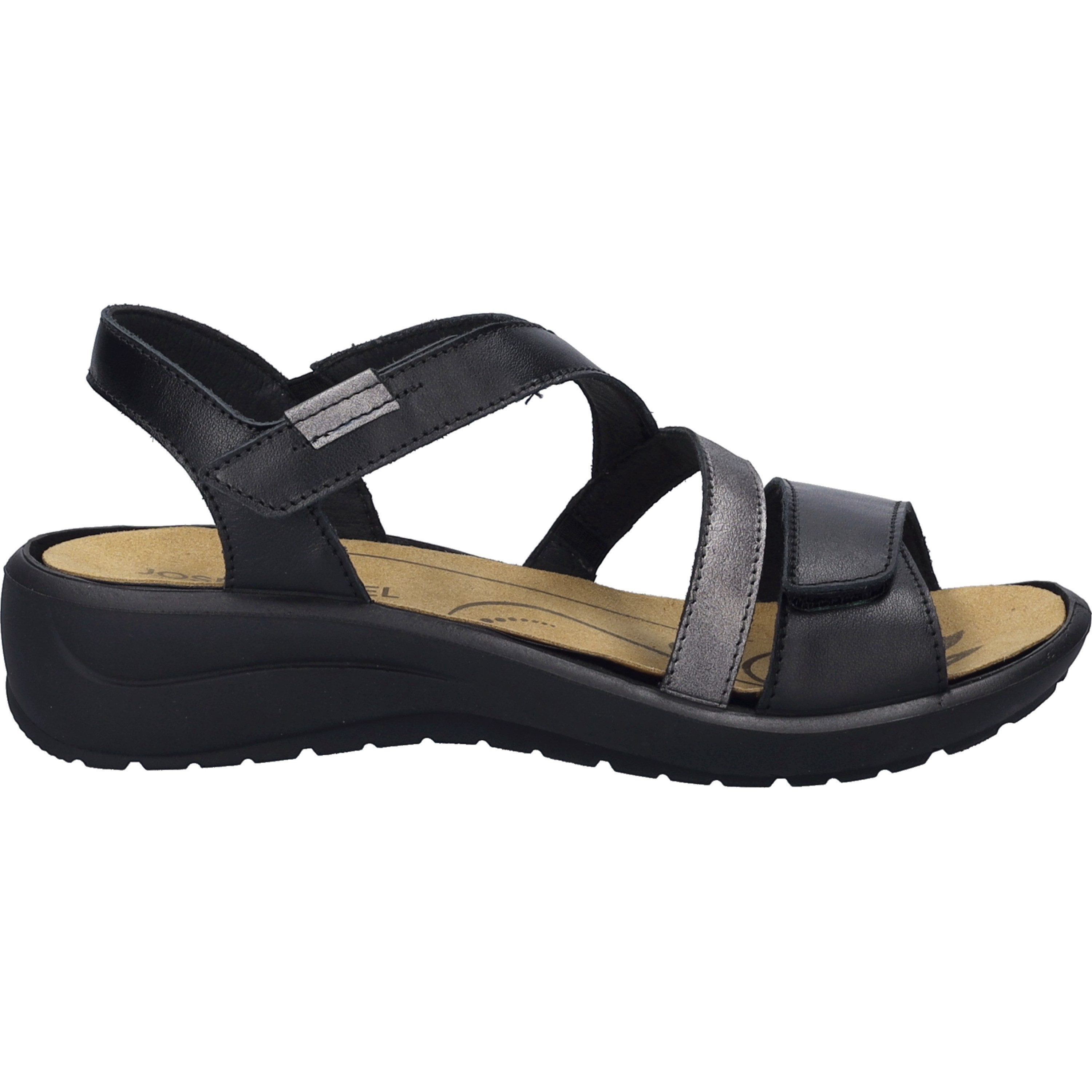 Josef Seibel Annecy 12, schwarz Sandale