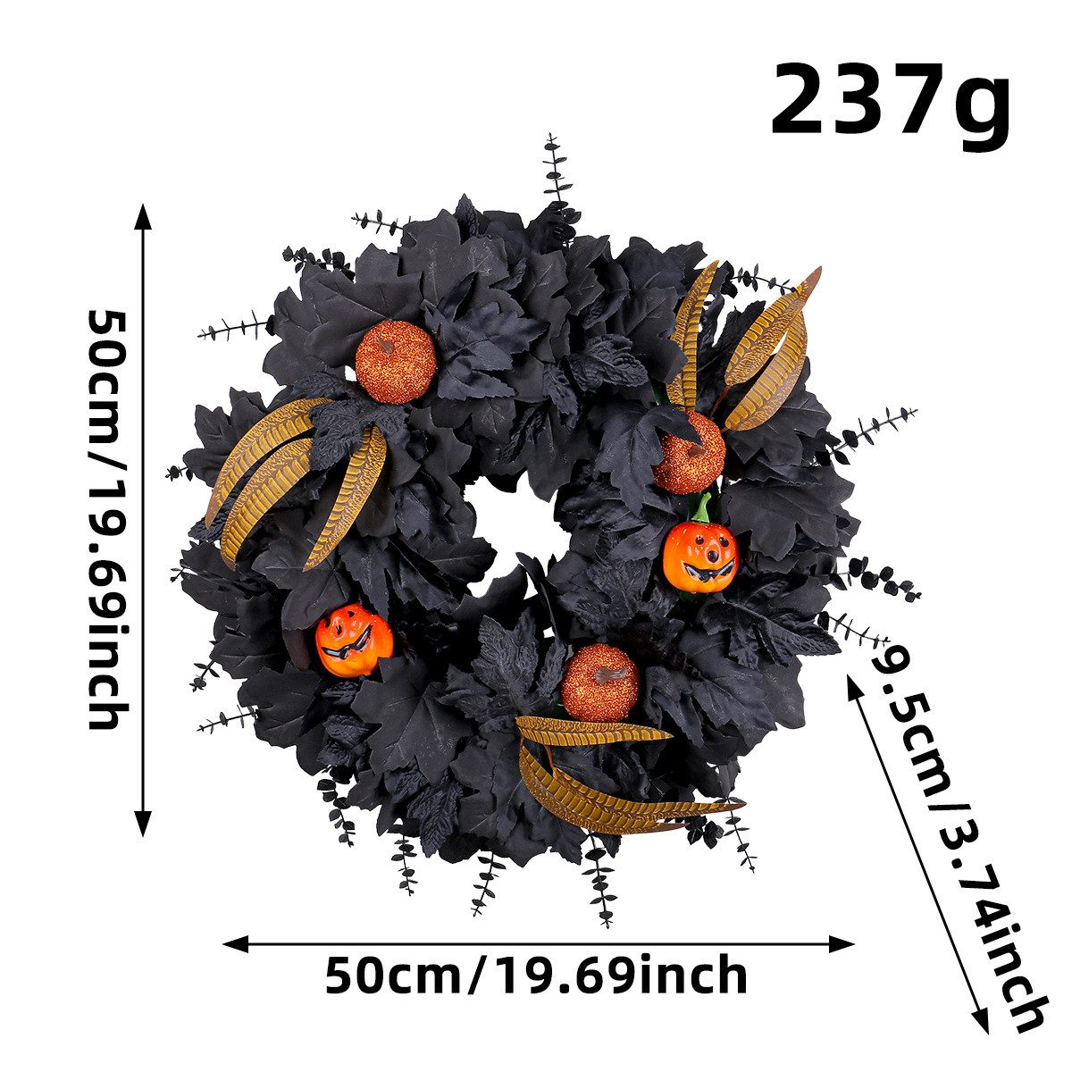 Kunstkranz Halloween Gothic Totenkopf Rosenkranz, Halloween günstig online kaufen