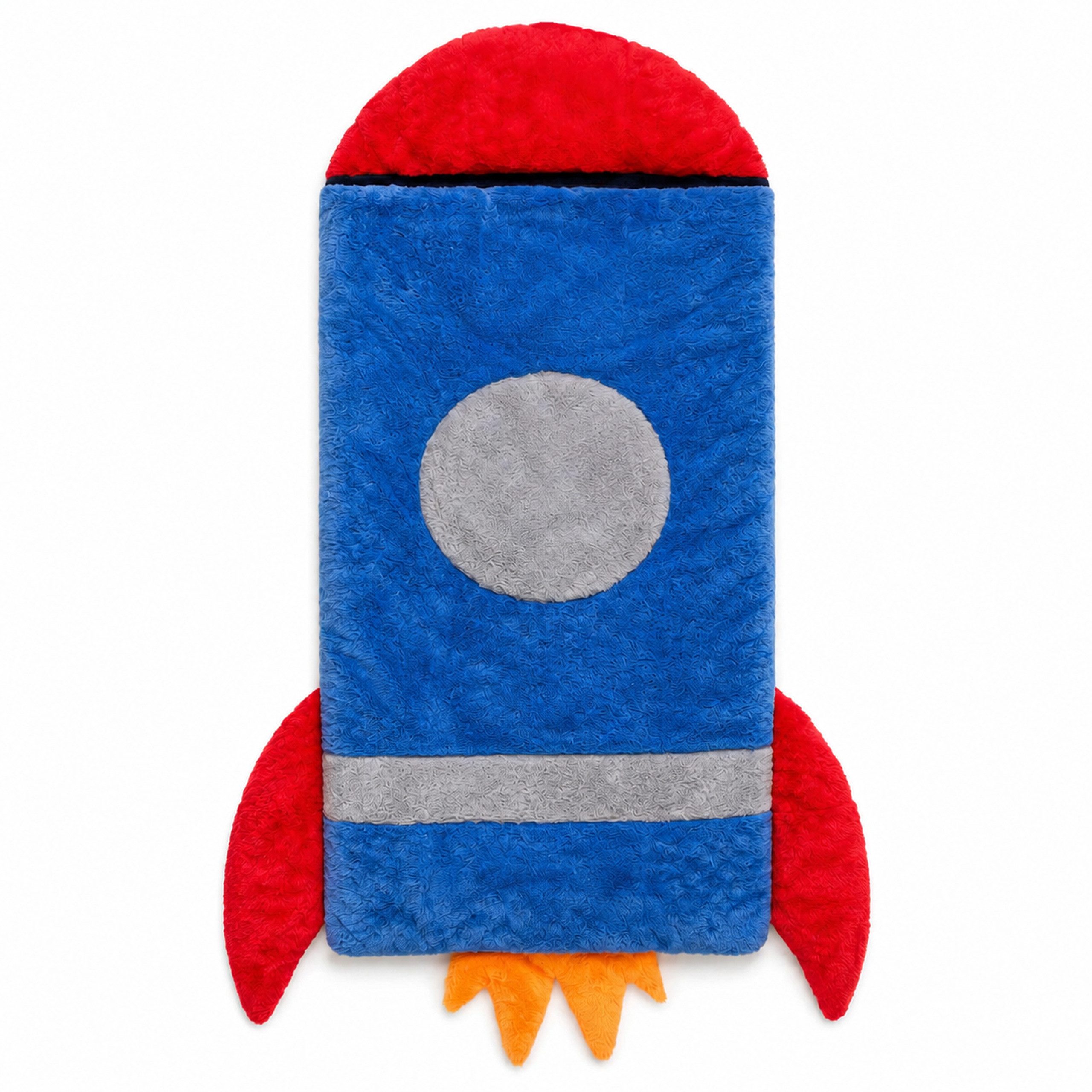 Home Creation Kinderschlafsack Kinder-Kuschelschlafsack für Zuhause ca. 68 × 160 cm, flauschig, mit Reißverschluss