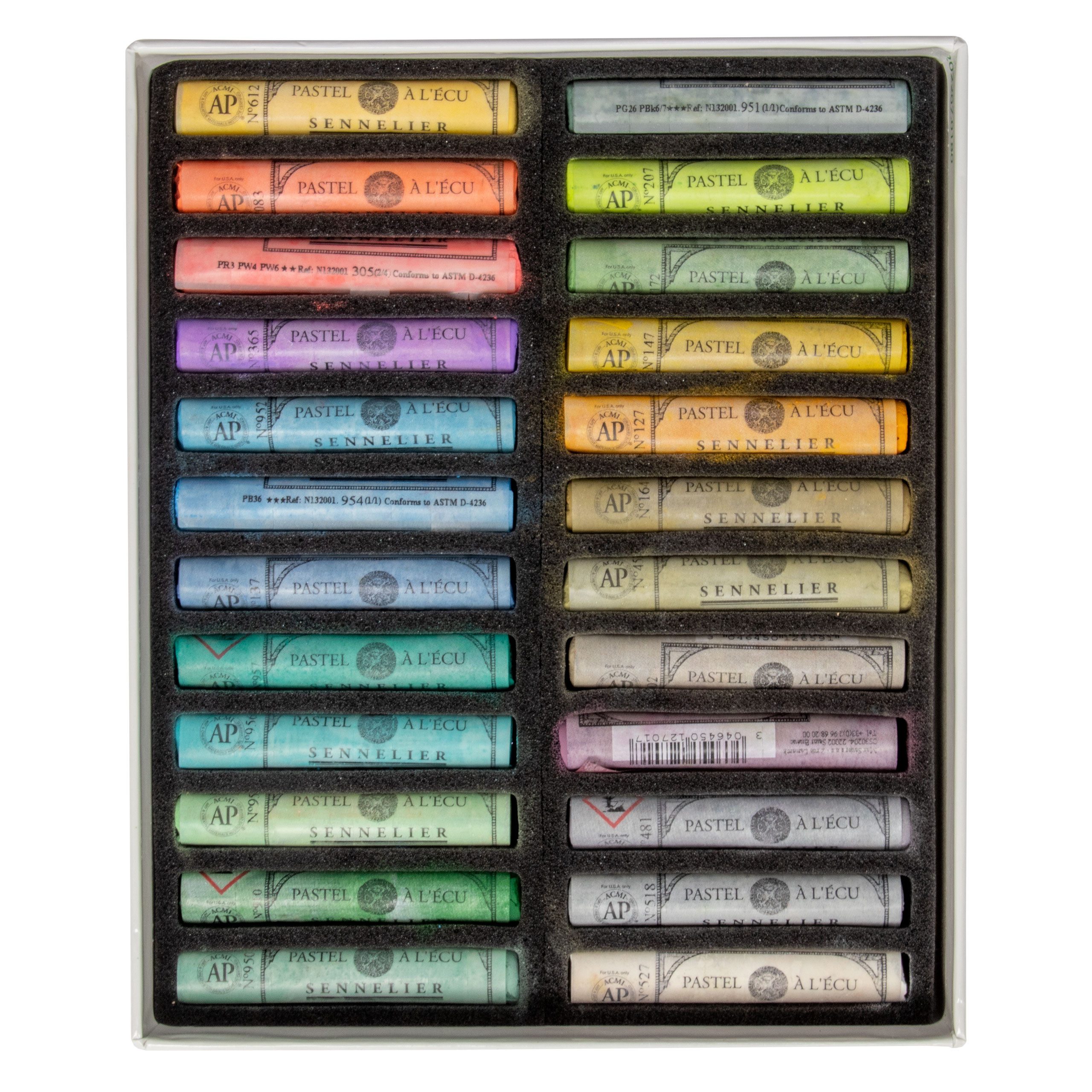 SENNELIER Pastellkreide Pastellfarben - Landschaft - Karton mit 24 Pastellen ECU - N132241
