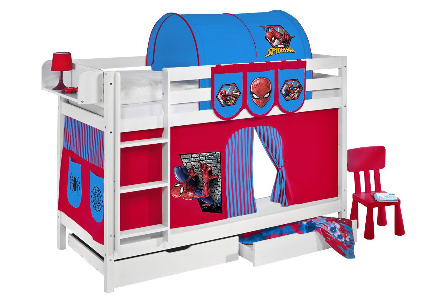 Lilokids Etagenbett JELLE Spiderman - Hochbett günstig online kaufen