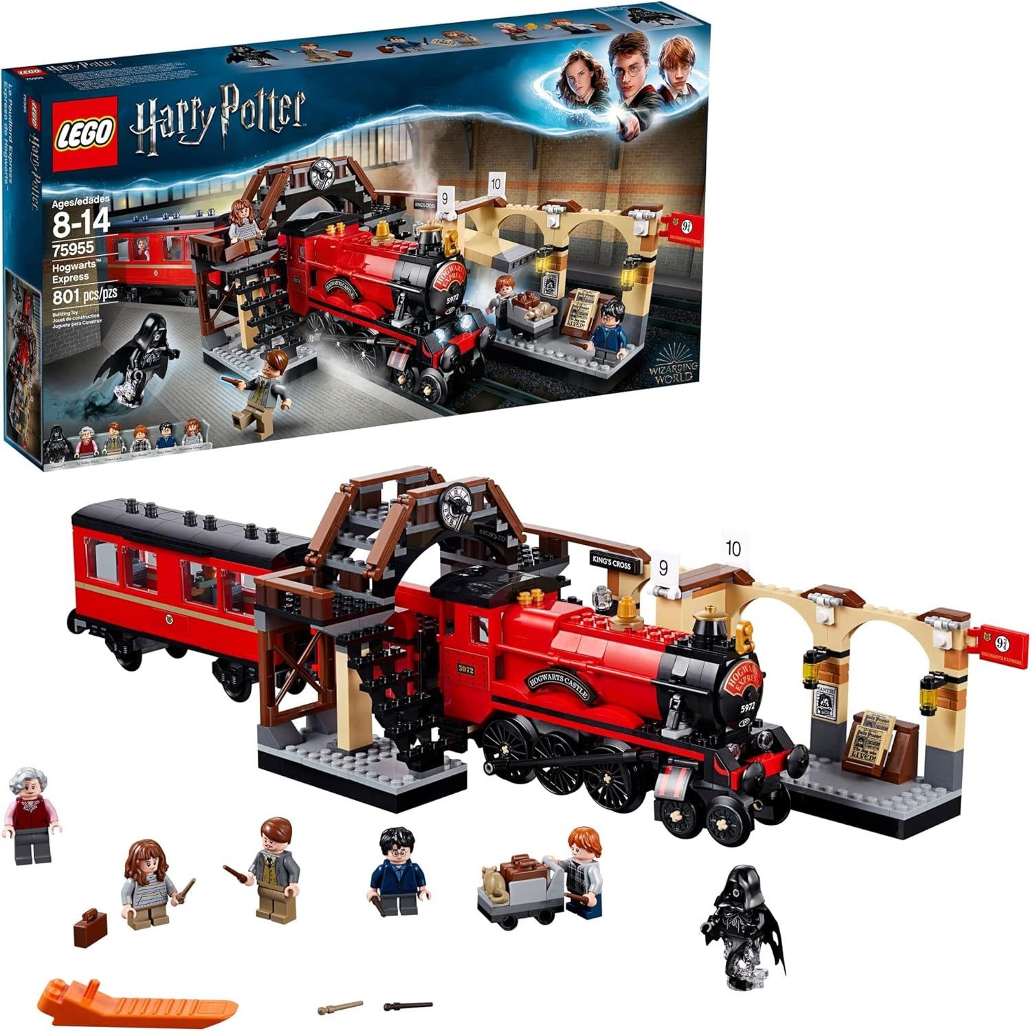 LEGO® Harry Potter - Hogwarts Express (75955) Konstruktions-Spielset, (801 günstig online kaufen