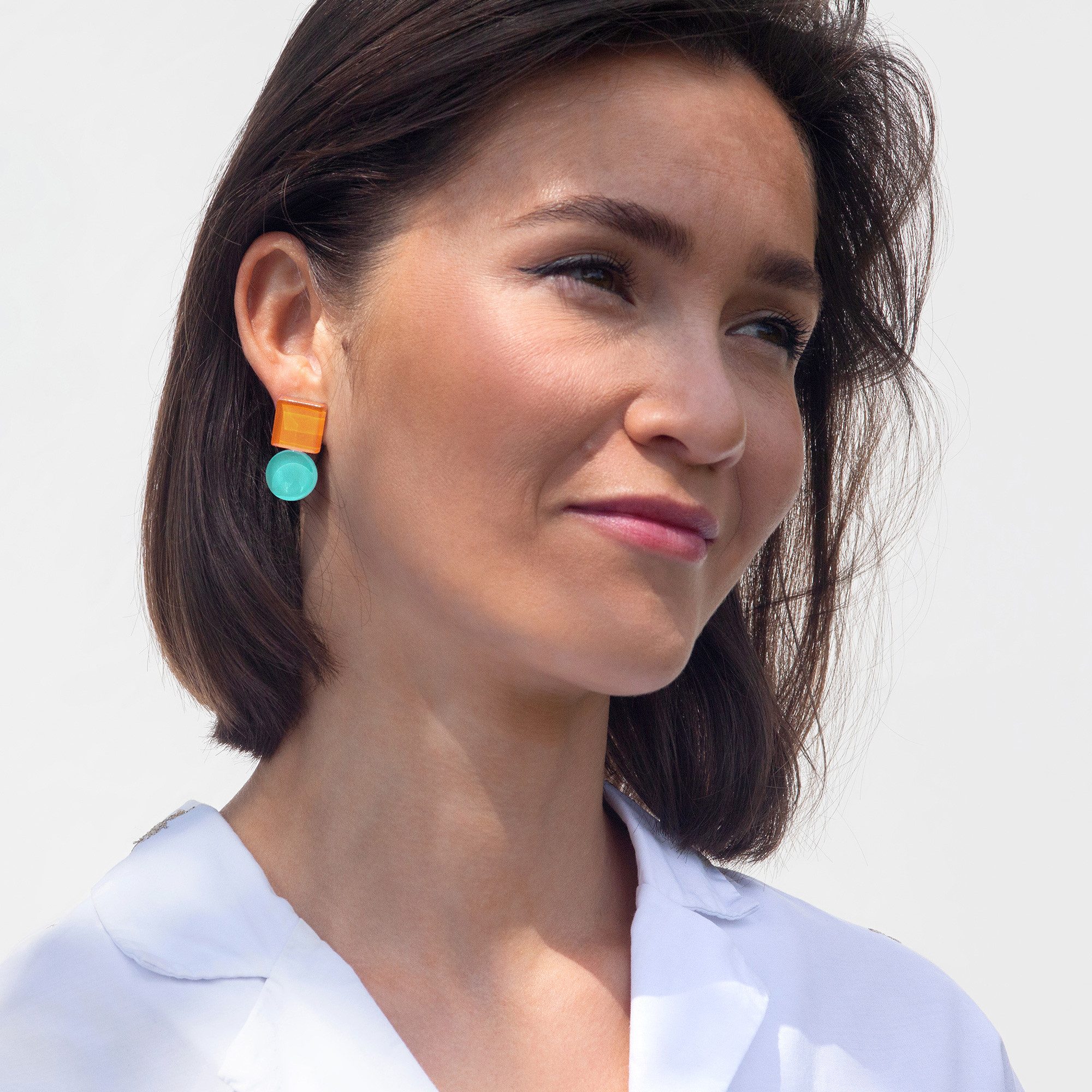 ALEXASCHA Paar Ohrstecker Geometrische Ohrringe aus günstig online kaufen