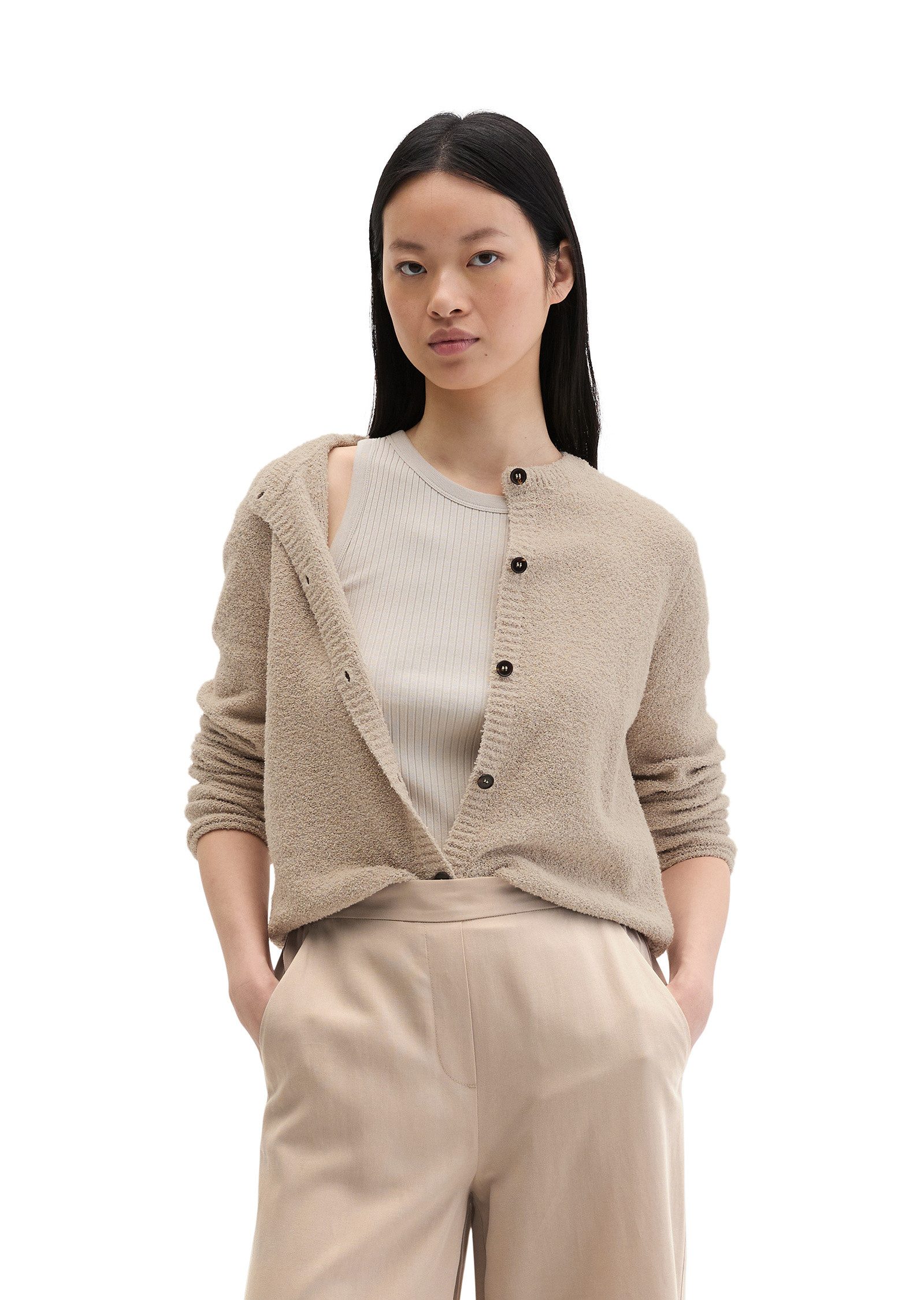 Marc O'Polo Cardigan aus Bouclé-Garn