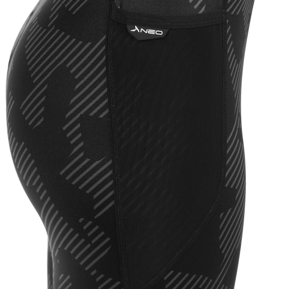 NEO RUN Laufhose Feel the Vybe AOP warm