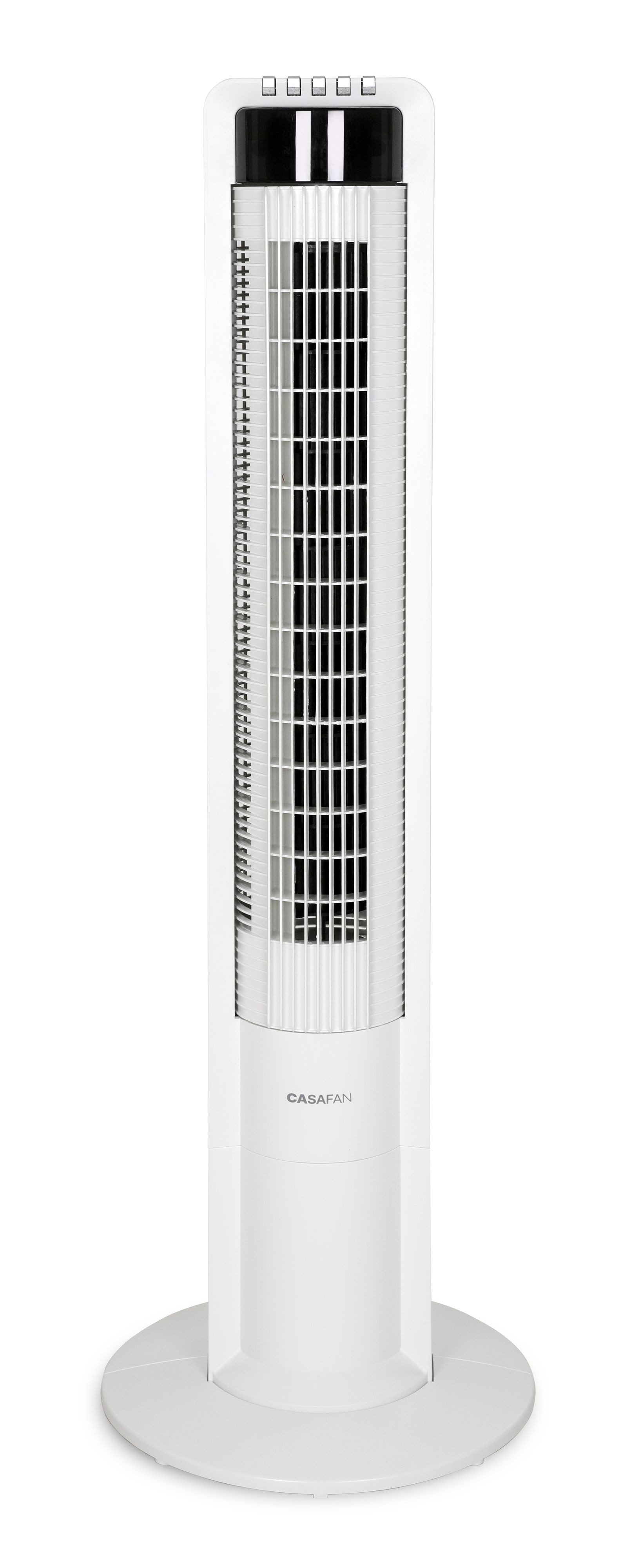 CasaFan Standventilator DC Turmventilator Airos Eco Tower Weiß mit Fernbedienung, Timer