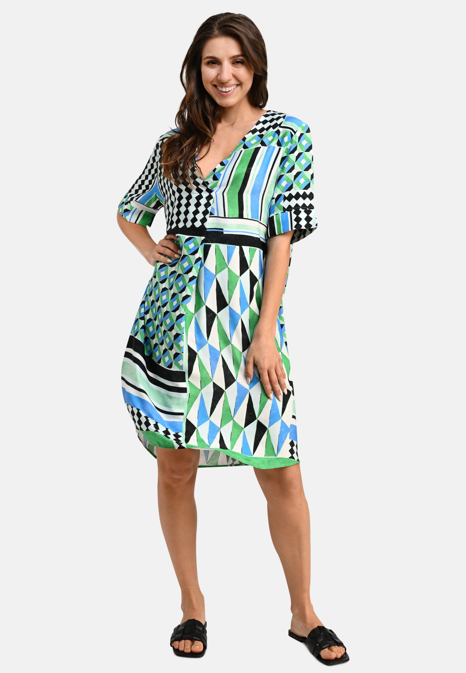 BICALLA Midikleid Kleid mit Grafik-Print in günstig online kaufen