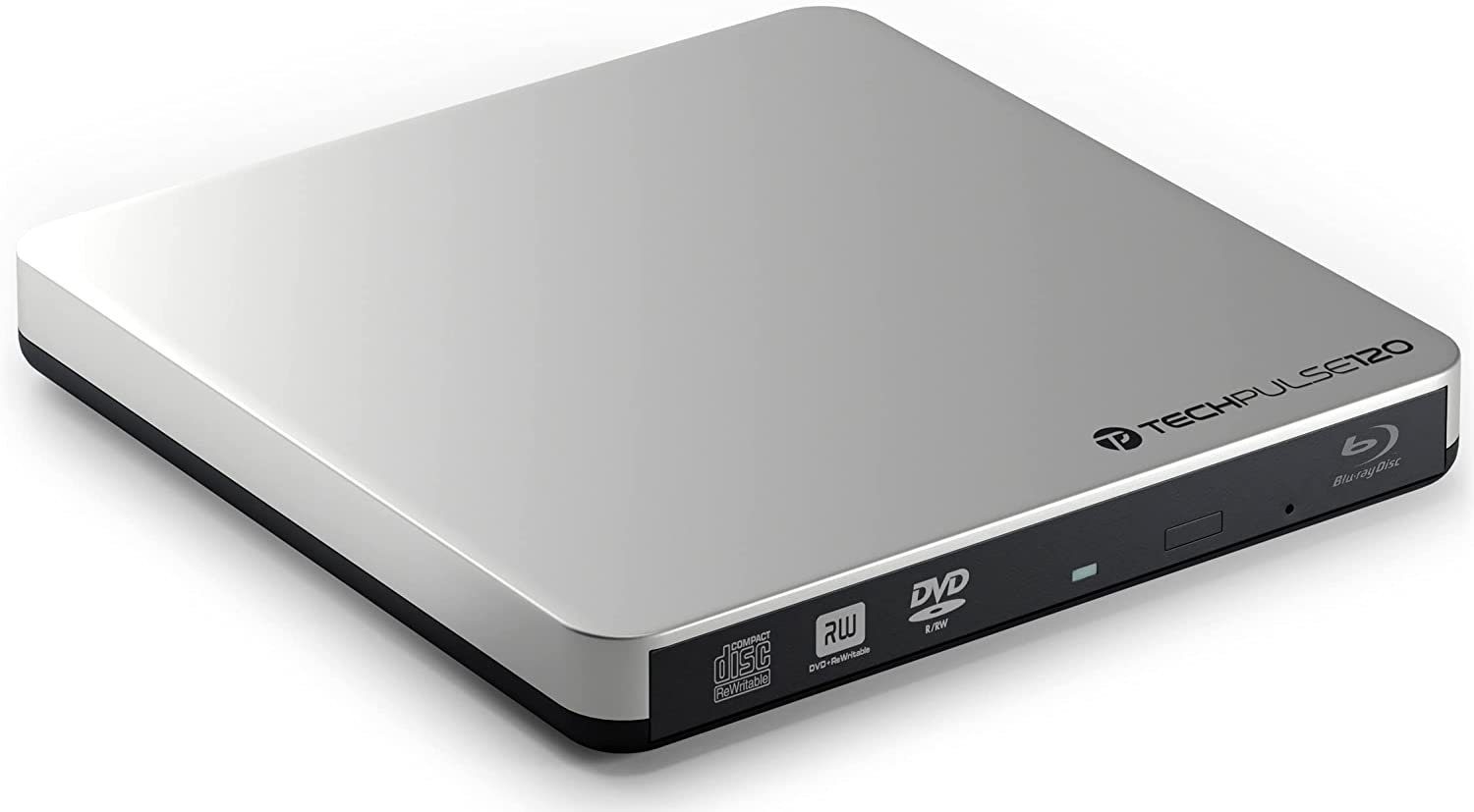 techPulse120 Blu-ray Brenner USB 3.0 Externer Superdrive 3D Laufwerk Blu-ray-Brenner
