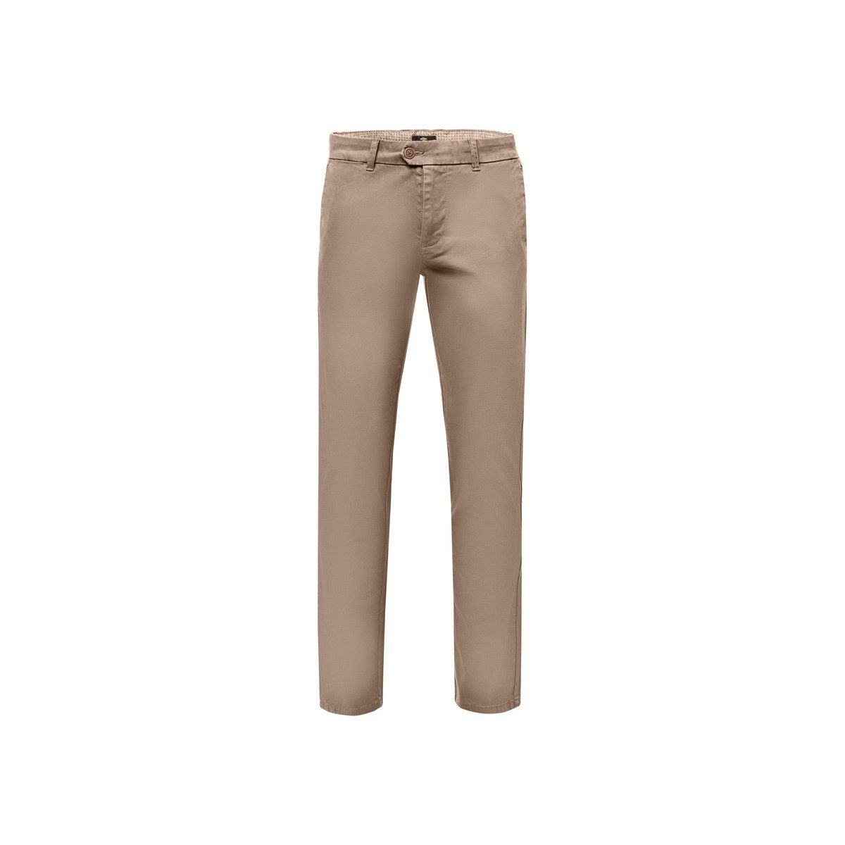 Rasch ansteigende Beliebtheit FYNCH-HATTON 5-Pocket-Jeans beige (1-tlg)