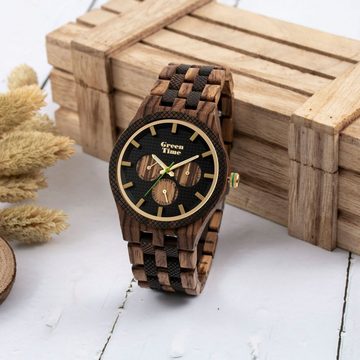 GreenTime Chronograph ZW147A, Holz
