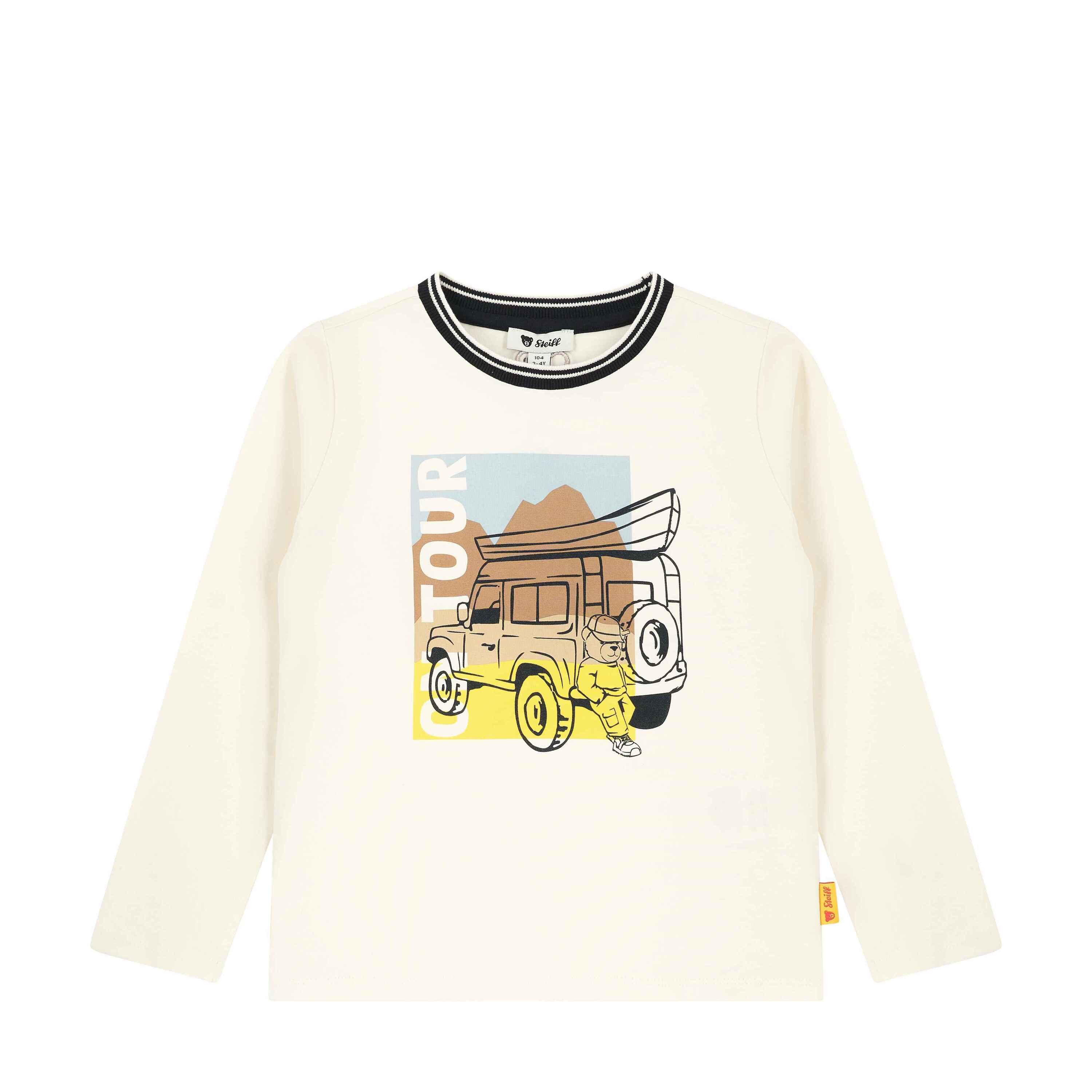 Steiff Langarmshirt T-Shirt langarm Woodland