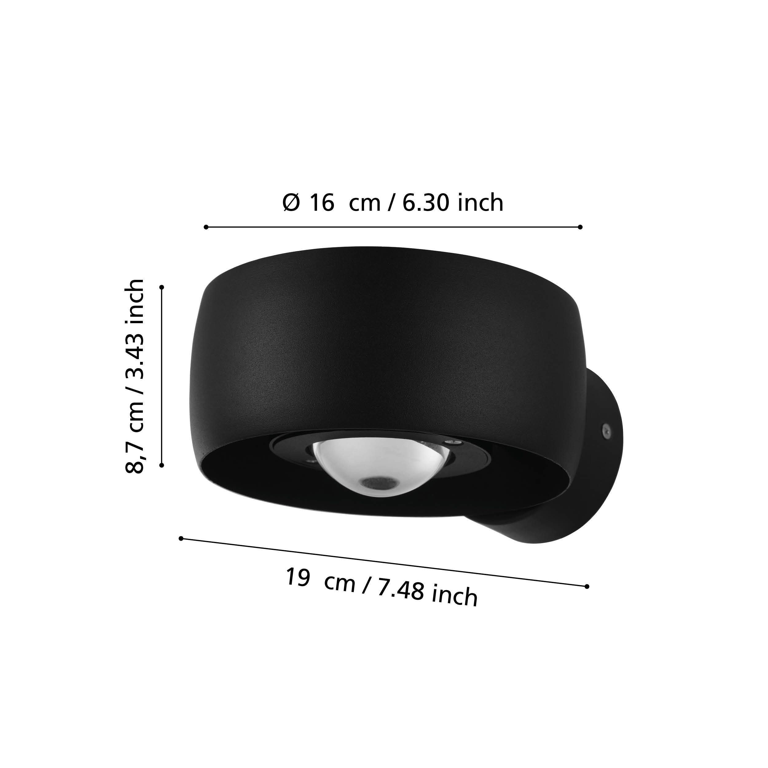 EGLO LED Wandleuchte Treviolo 1, Leuchtmittel günstig online kaufen