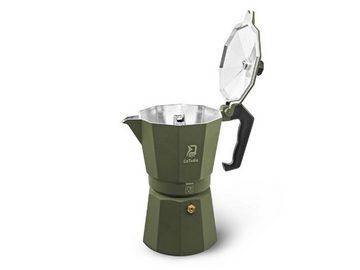 Delphin.sk Kaffeebereiter CoToGo Green Kaffeemaschine Kaffeezubereiter Camping Outdoor Langlebig, Permanentfilter, Zubereitung von starkem und köstlichem Kaffee beim Angeln oder Wandern