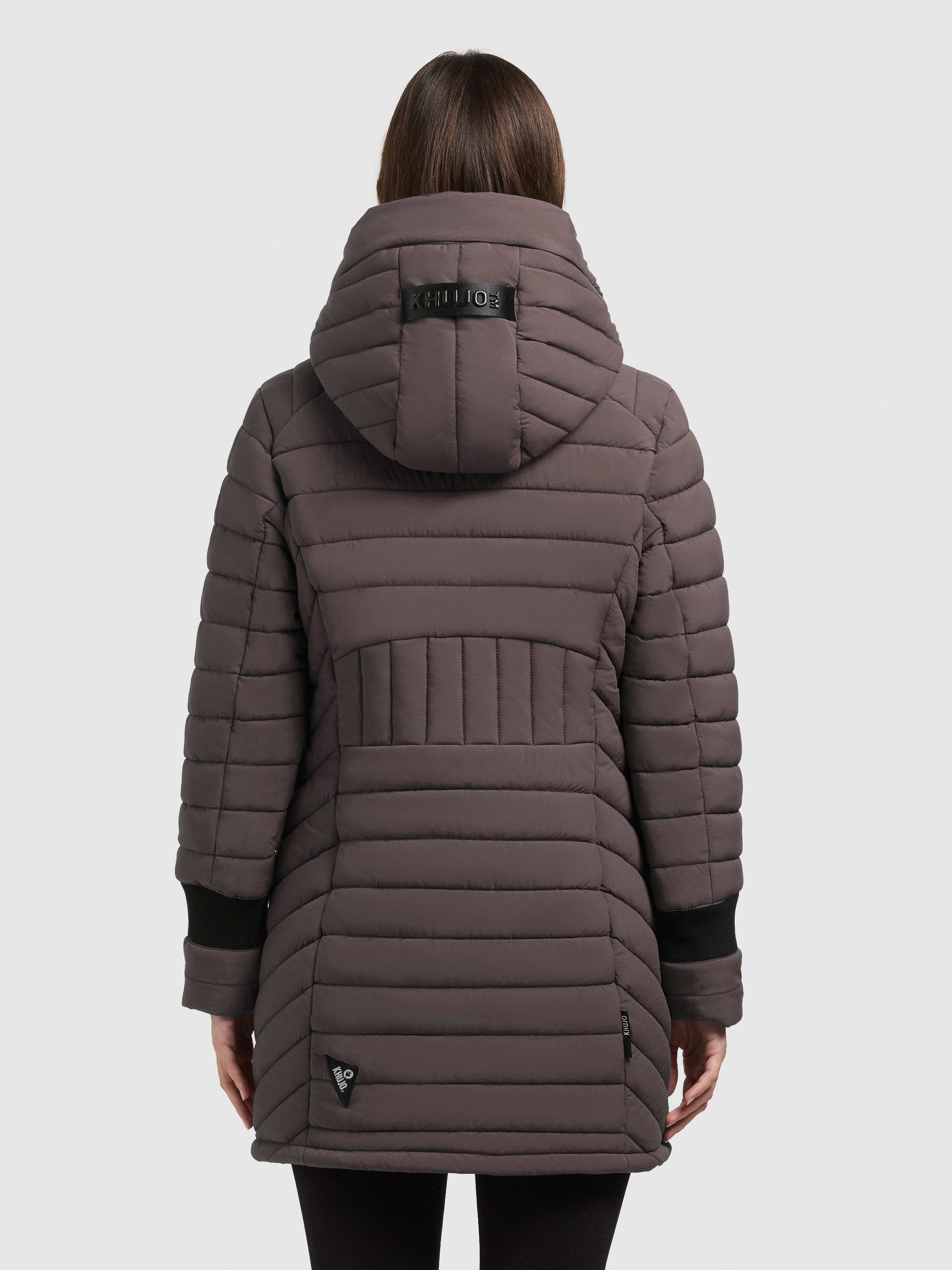 khujo Steppmantel NITA4 aus Steppware mit Polyester, lockere Passform