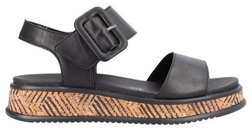 Rieker EVOLUTION Sandale, Sommerschuh, Sandalette, Klettschuh, mit extraweichem Fußbett